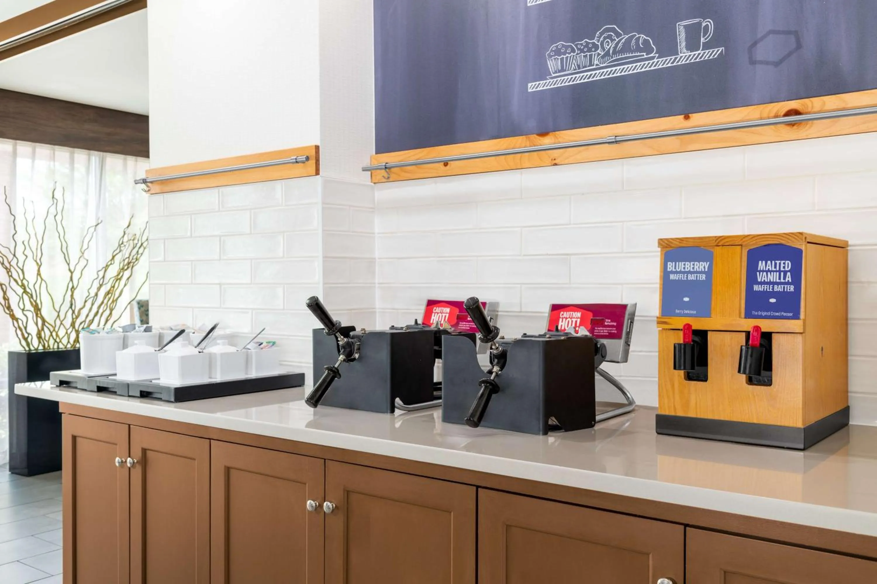 Breakfast in Hampton Inn Martinsburg