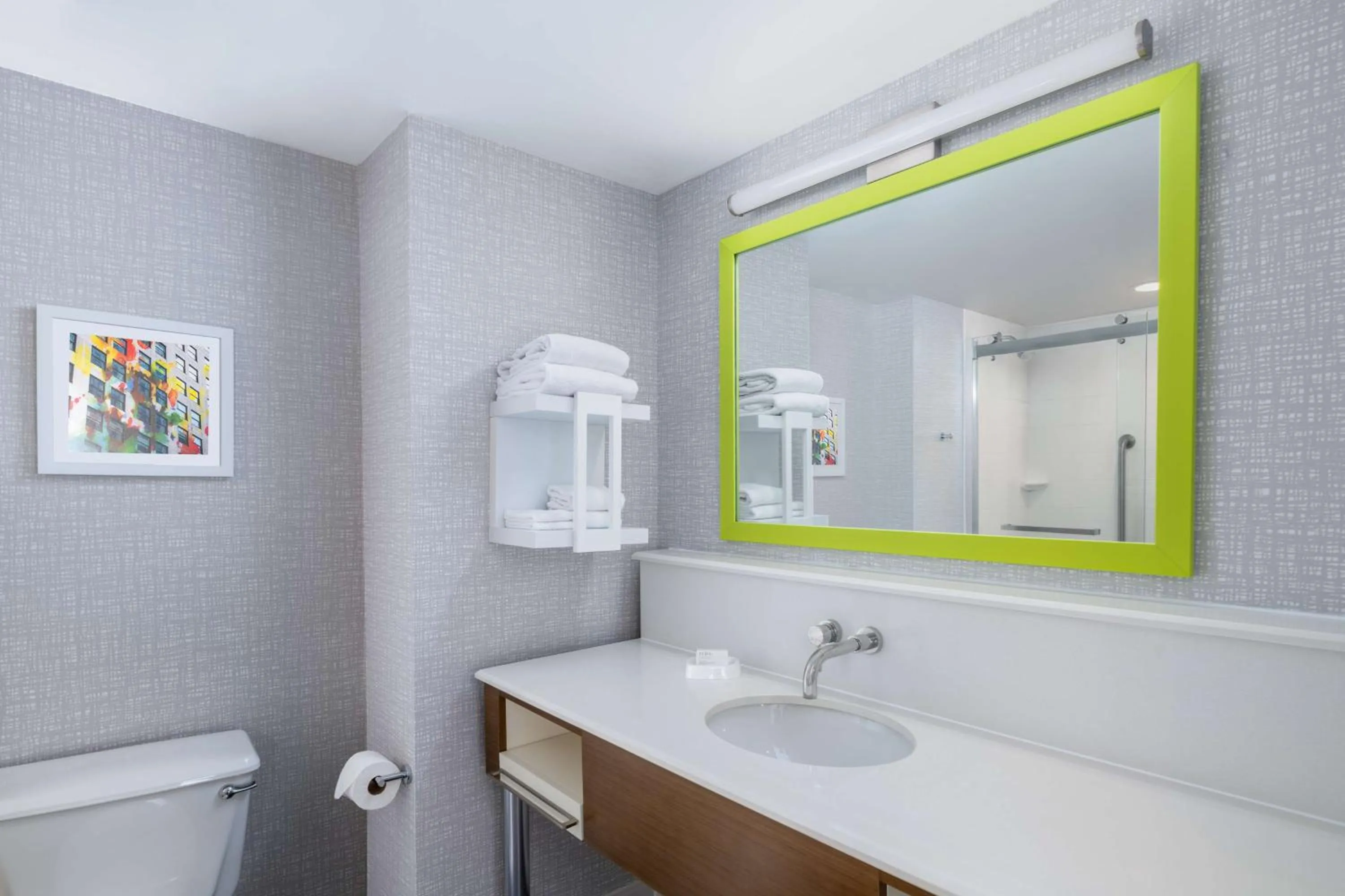 Bathroom in Hampton Inn Martinsburg