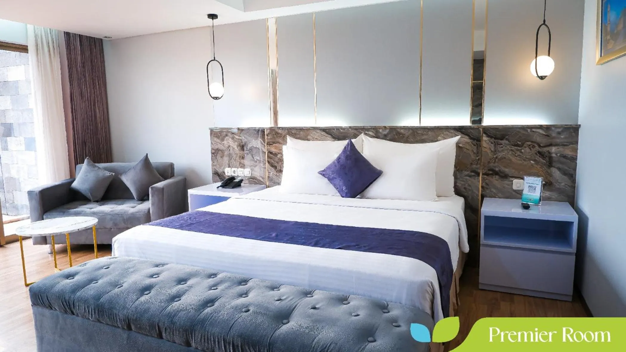 Bed in Hotel Ayola Sunrise Mojokerto