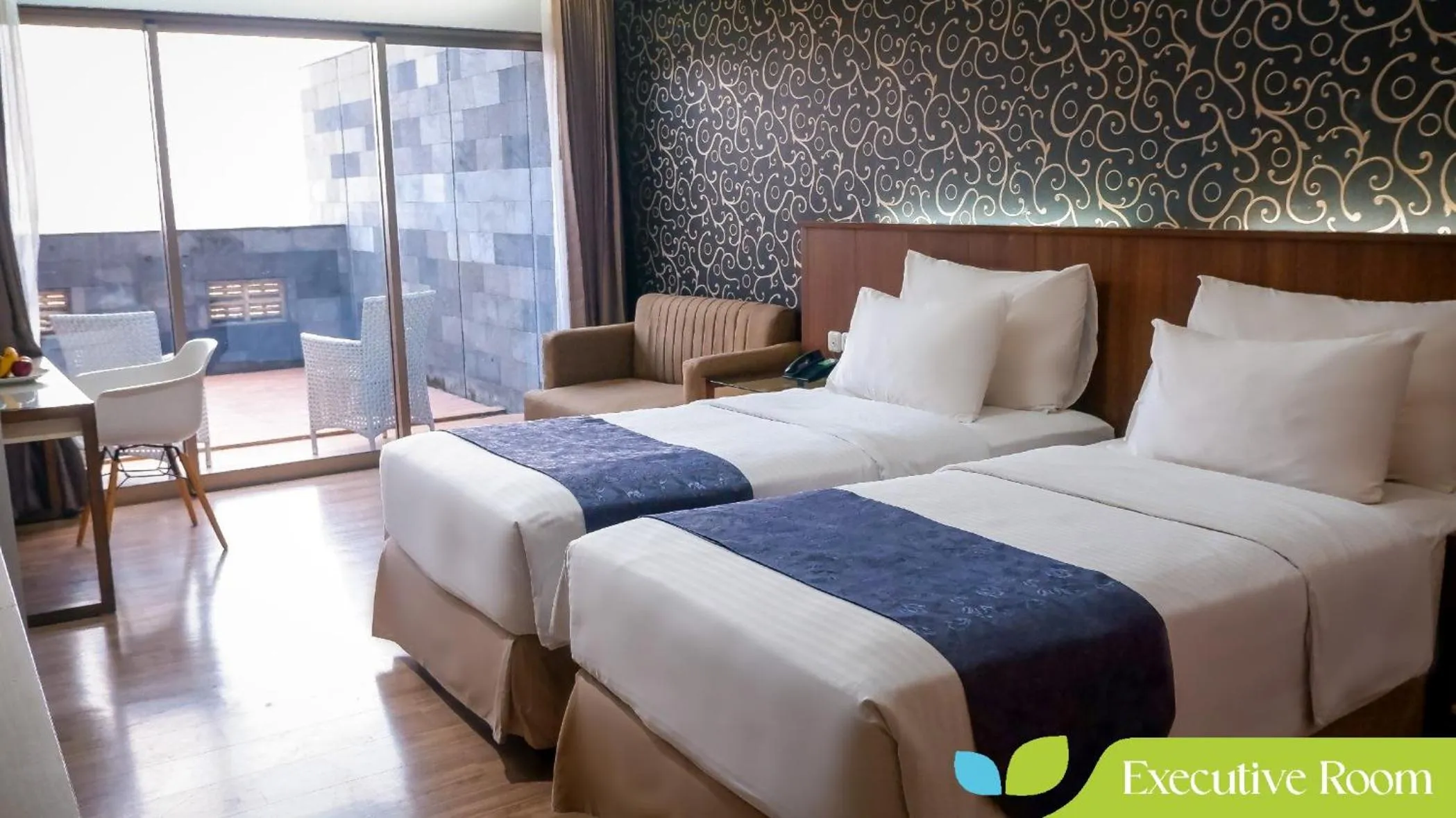 Bed in Hotel Ayola Sunrise Mojokerto