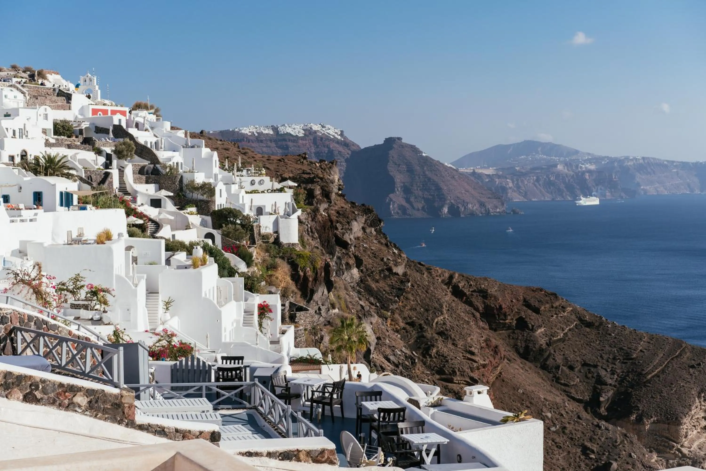 Sea view in Aspa Caves