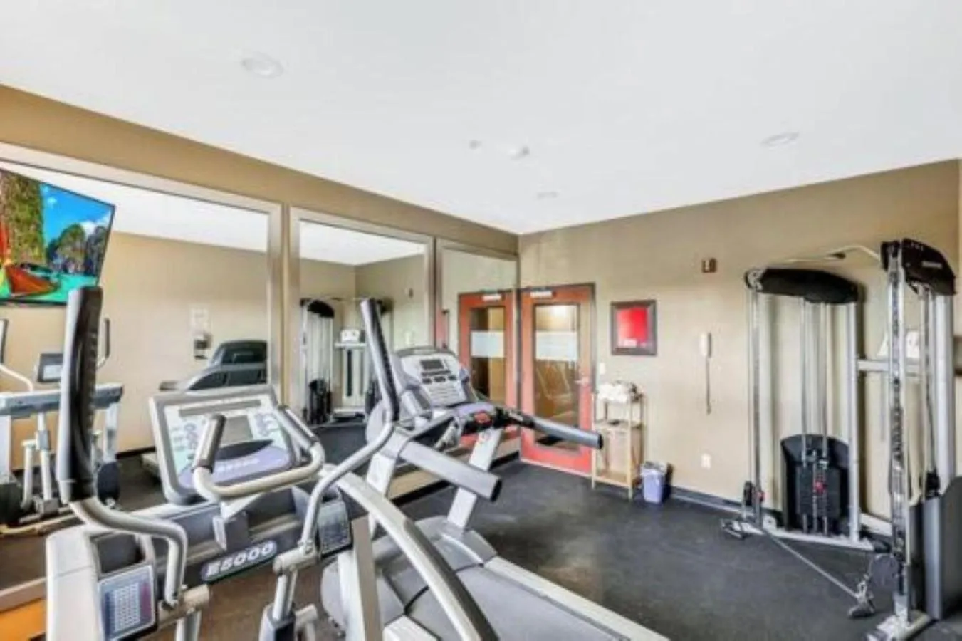 Fitness centre/facilities in Quality Inn & Suites of Liberty Lake
