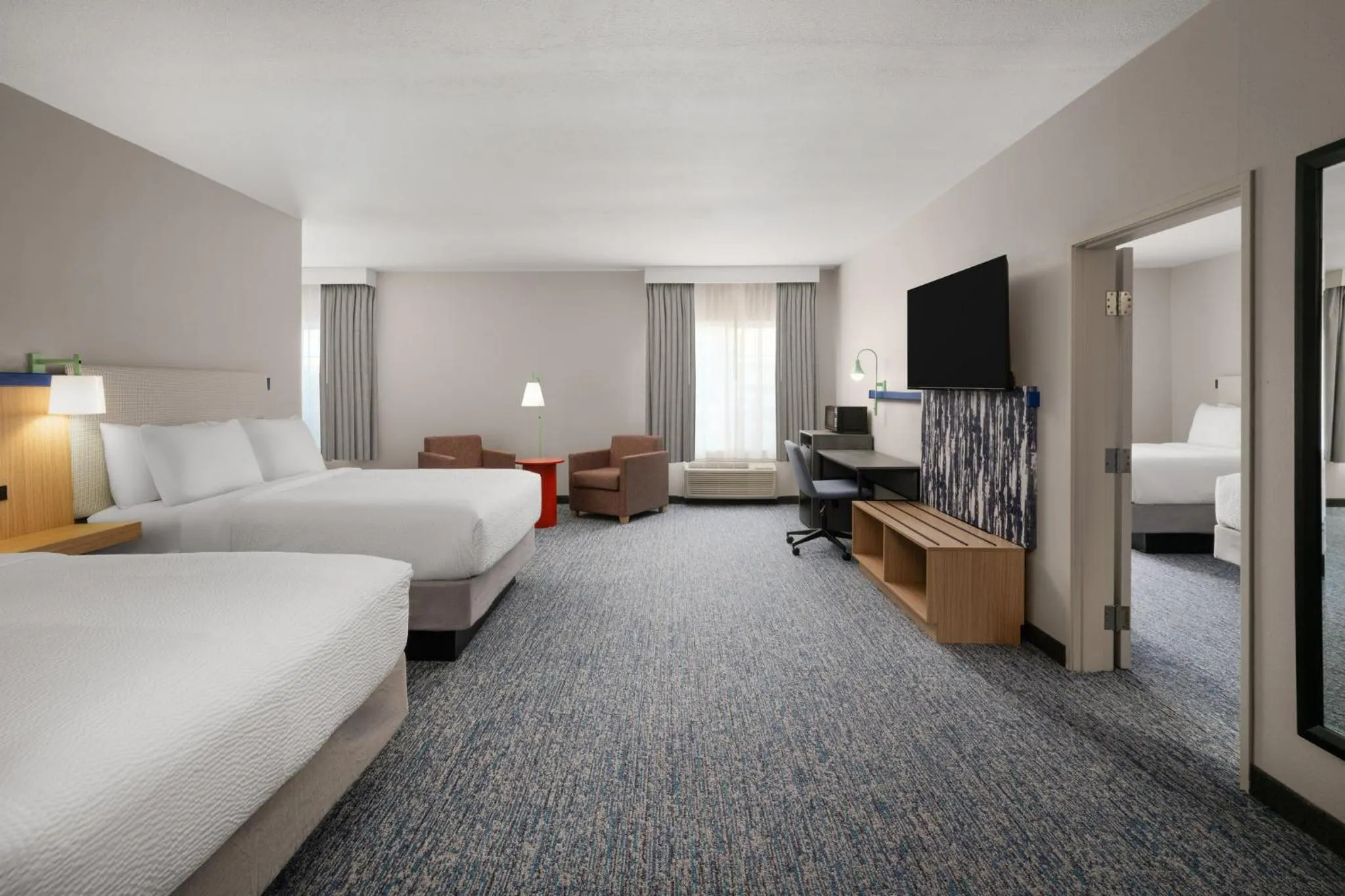 Photo of the whole room, Bed in Garner Hotel Liberty Lake by IHG