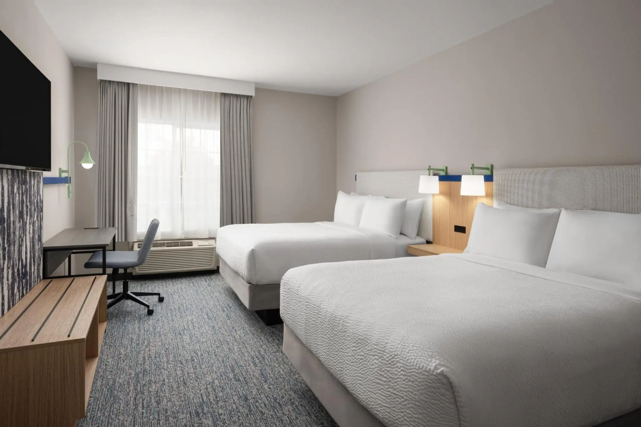 Photo of the whole room, Bed in Garner Hotel Liberty Lake by IHG