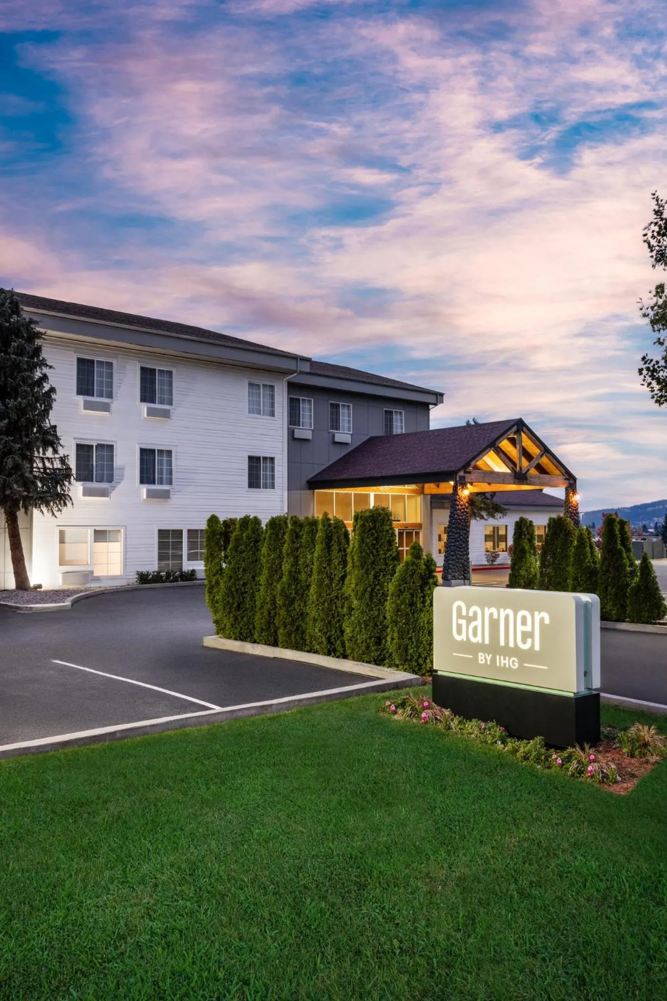 Property building in Garner Hotel Liberty Lake by IHG
