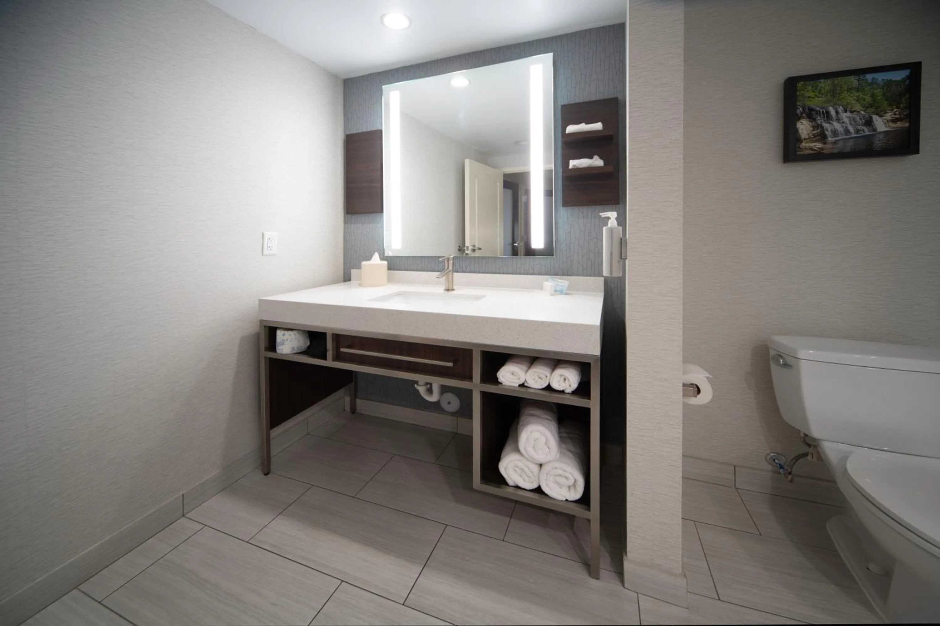 Bathroom in Hilton Garden Inn Fayetteville/Fort Bragg