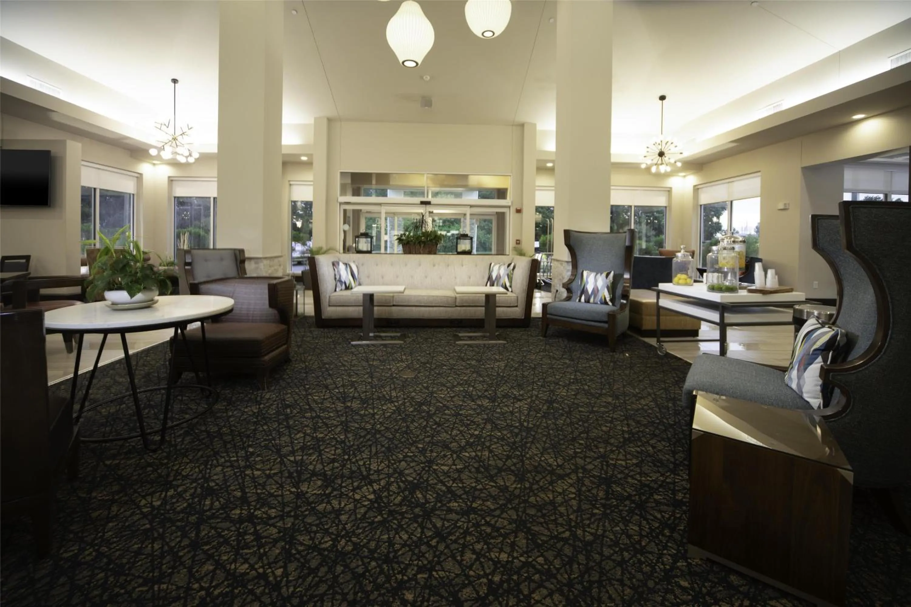 Lobby or reception in Hilton Garden Inn Fayetteville/Fort Bragg