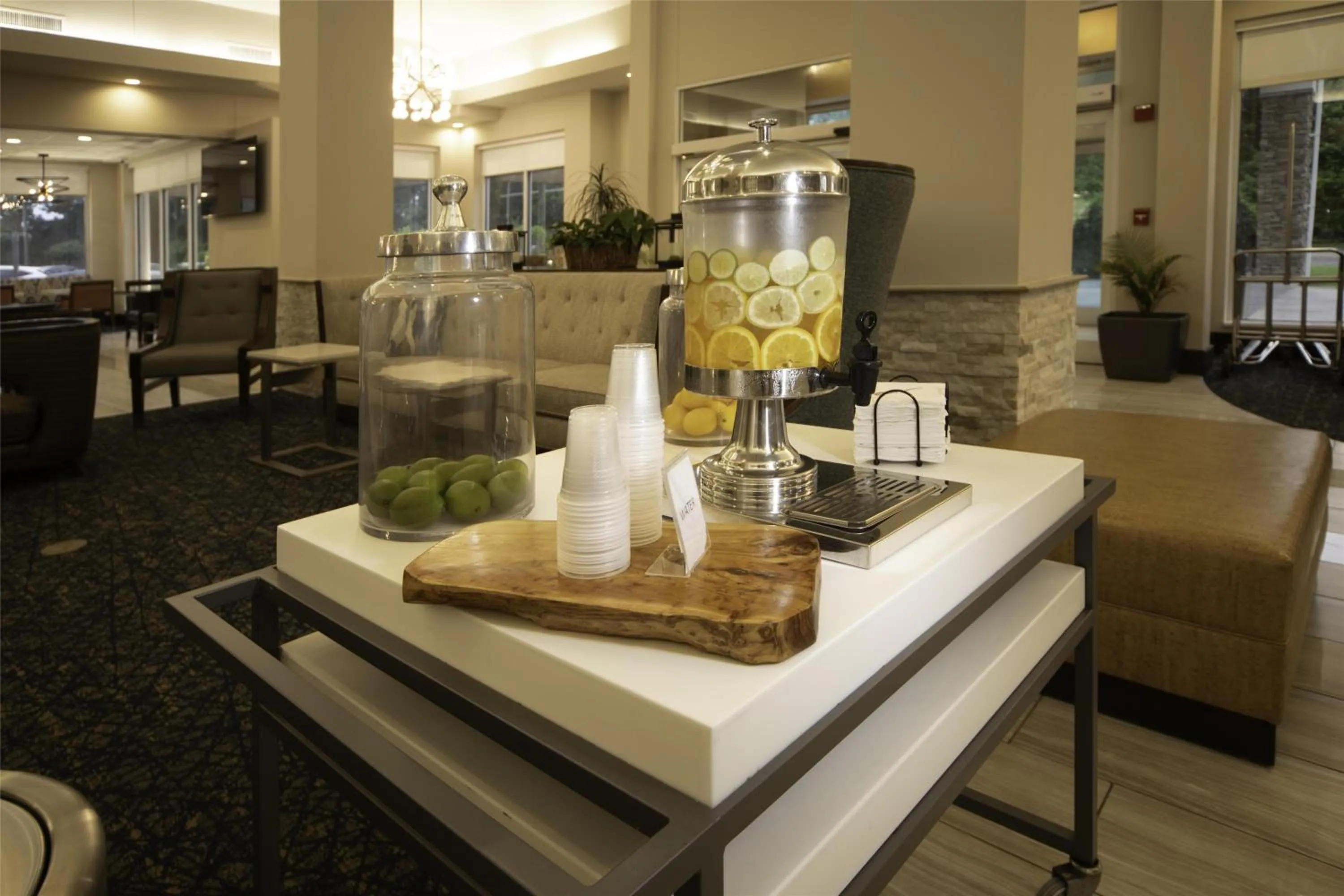 Lobby or reception in Hilton Garden Inn Fayetteville/Fort Bragg