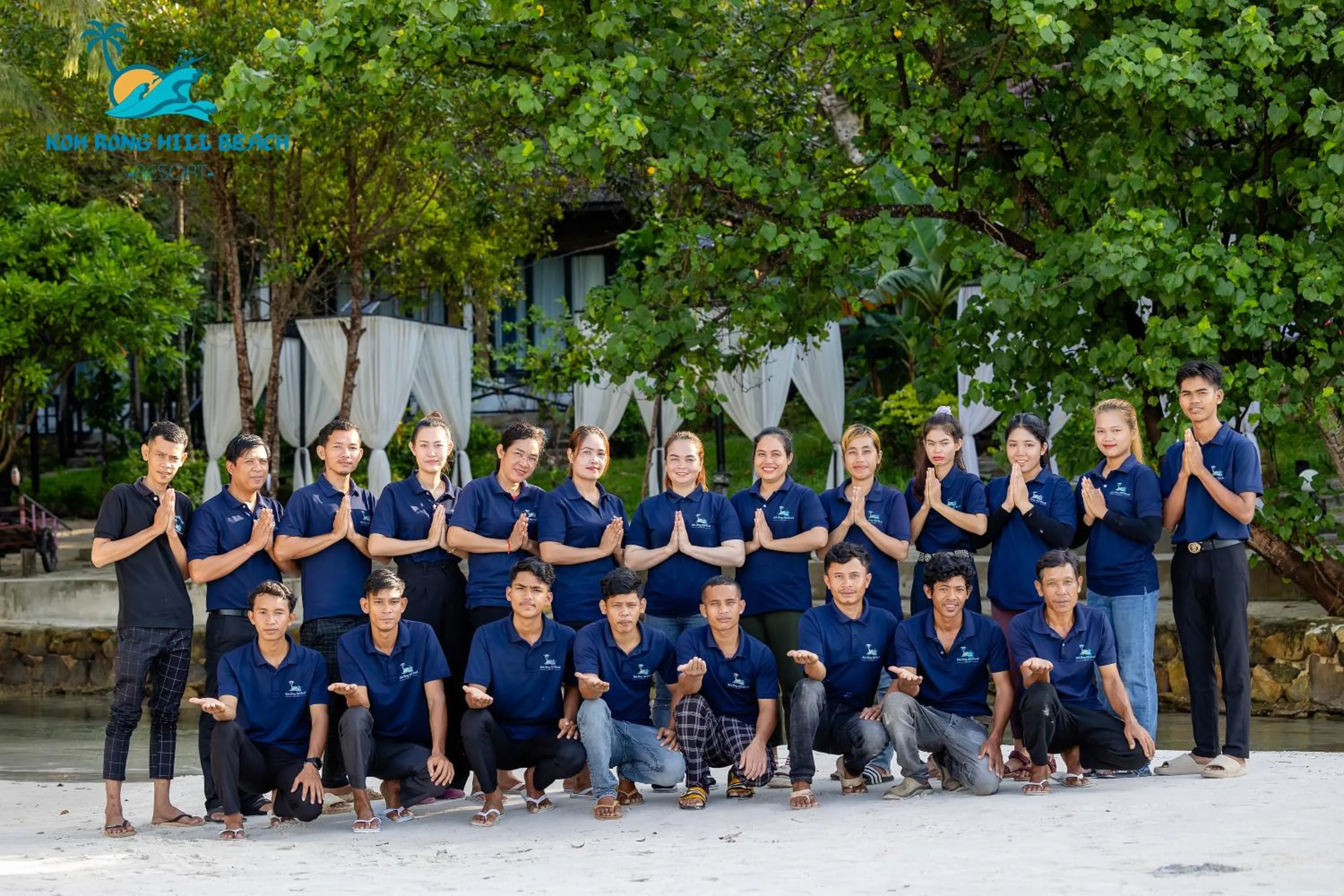 Staff in Koh Rong Hill Beach Resort
