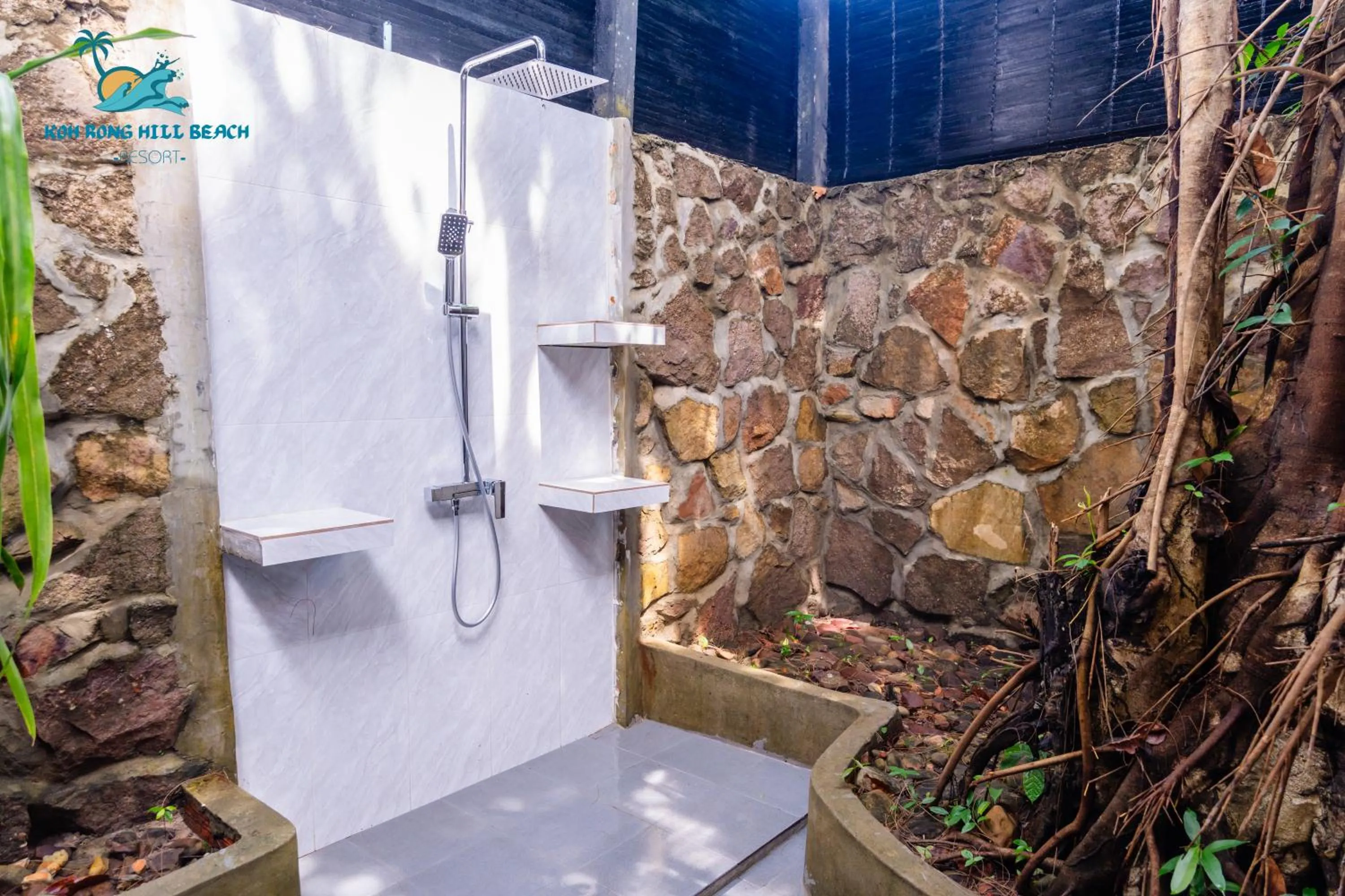 Bathroom in Koh Rong Hill Beach Resort