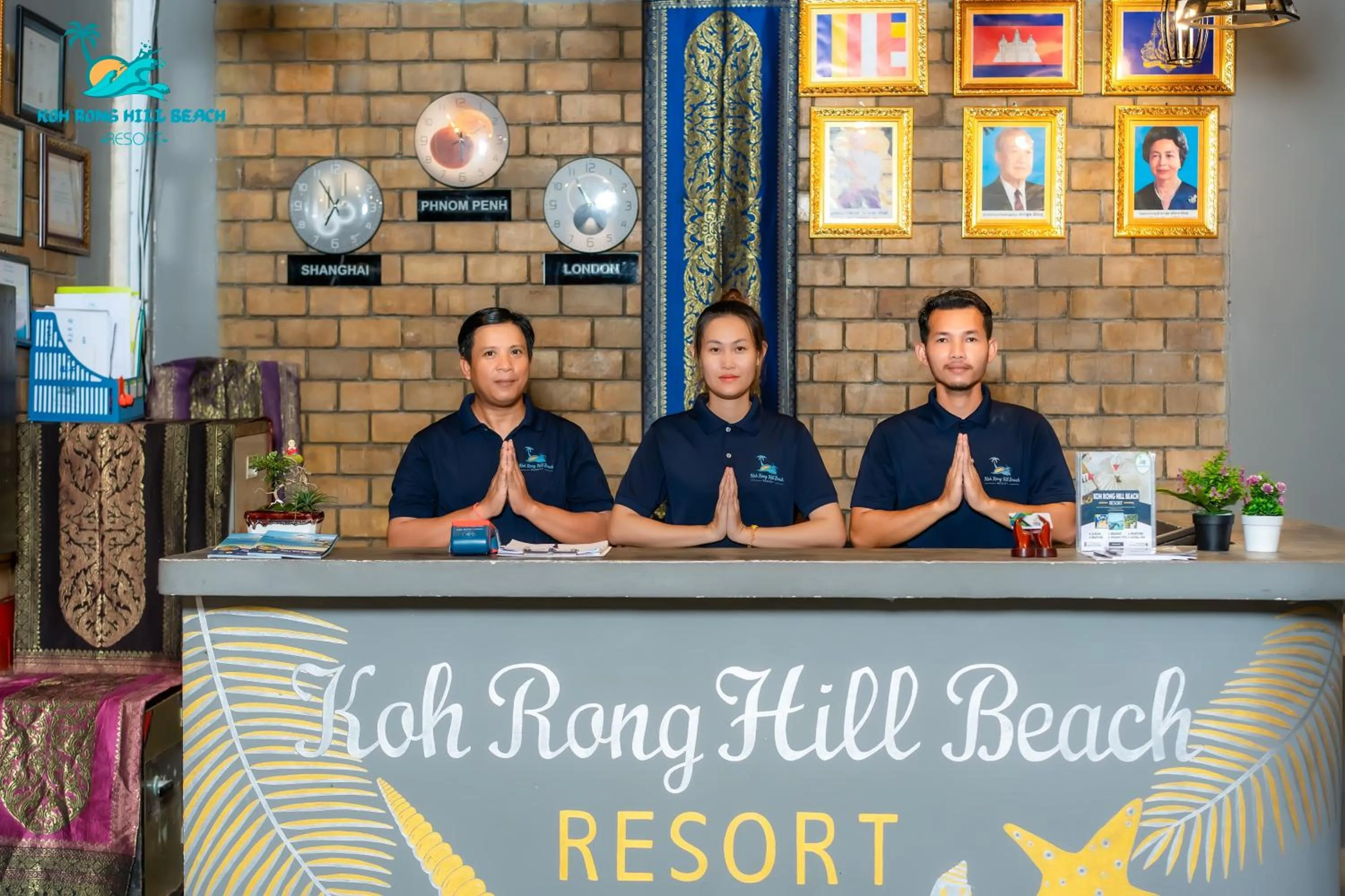 Lobby or reception in Koh Rong Hill Beach Resort