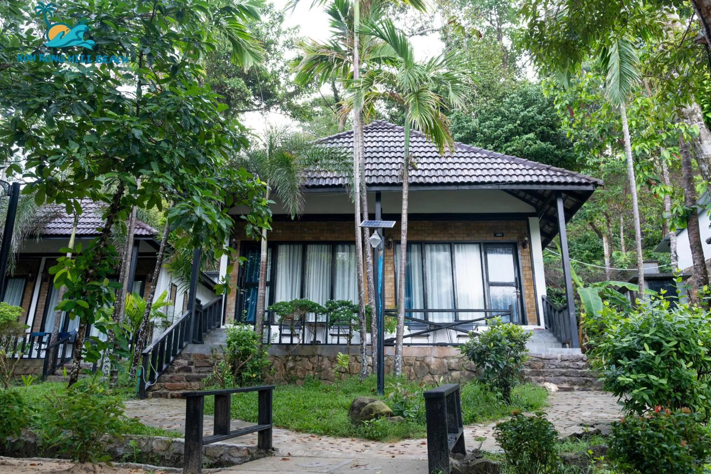 Property building in Koh Rong Hill Beach Resort