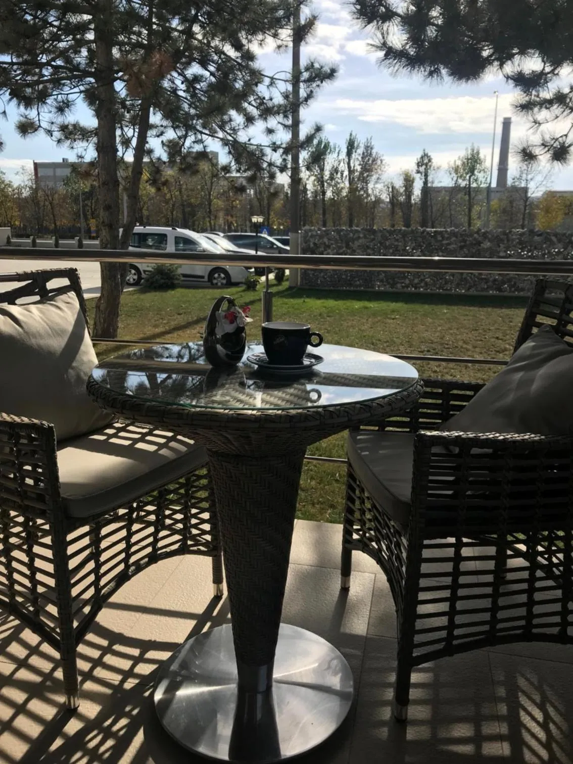 Balcony/Terrace in Hotel Terra Iasi