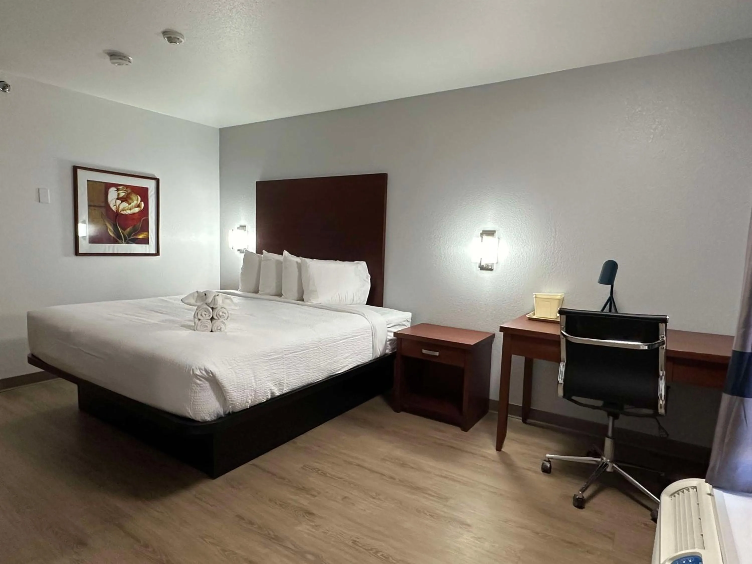 Bed in SureStay Plus by Best Western Brooks