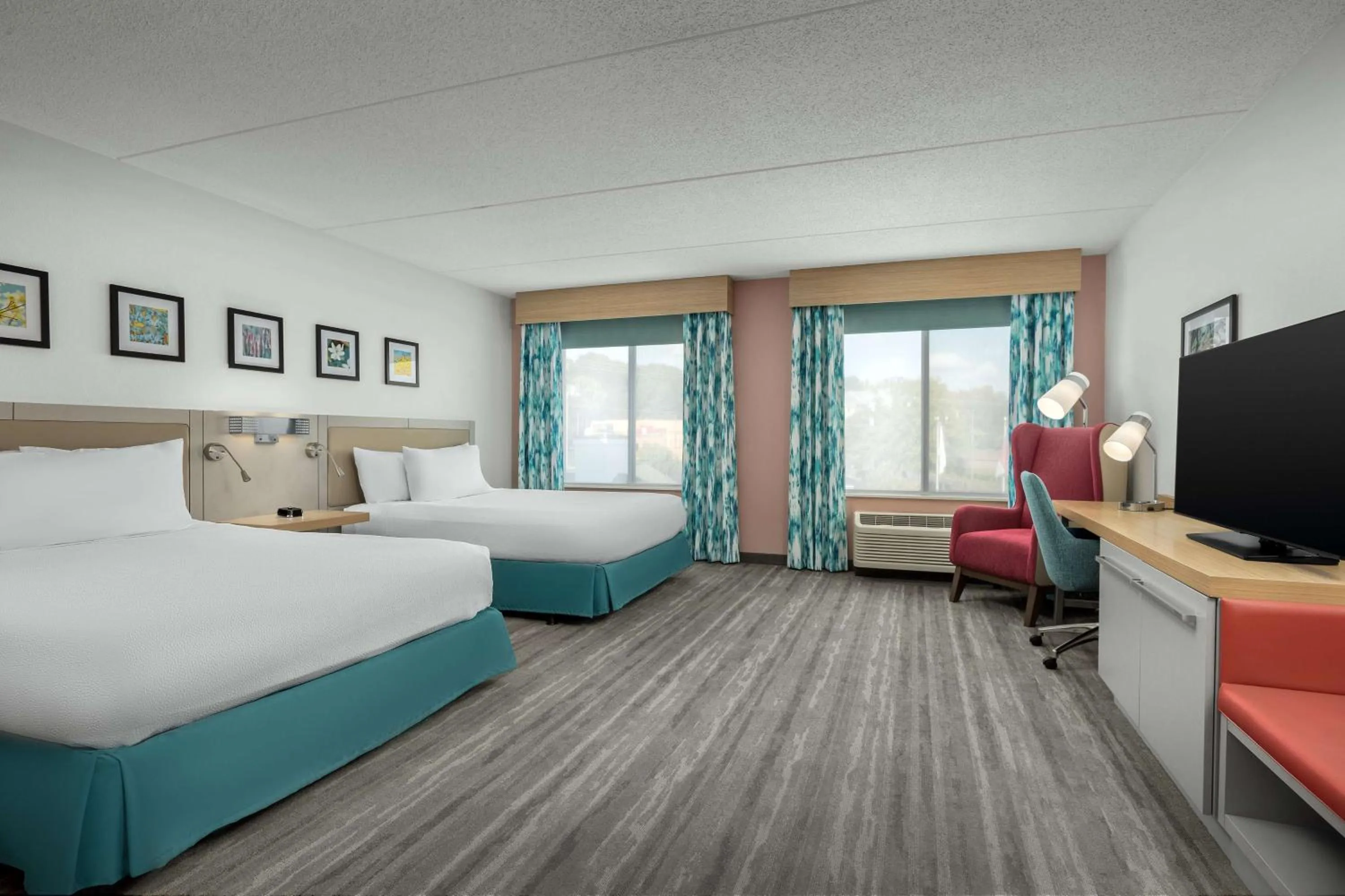 Bed in Hilton Garden Inn Greensboro