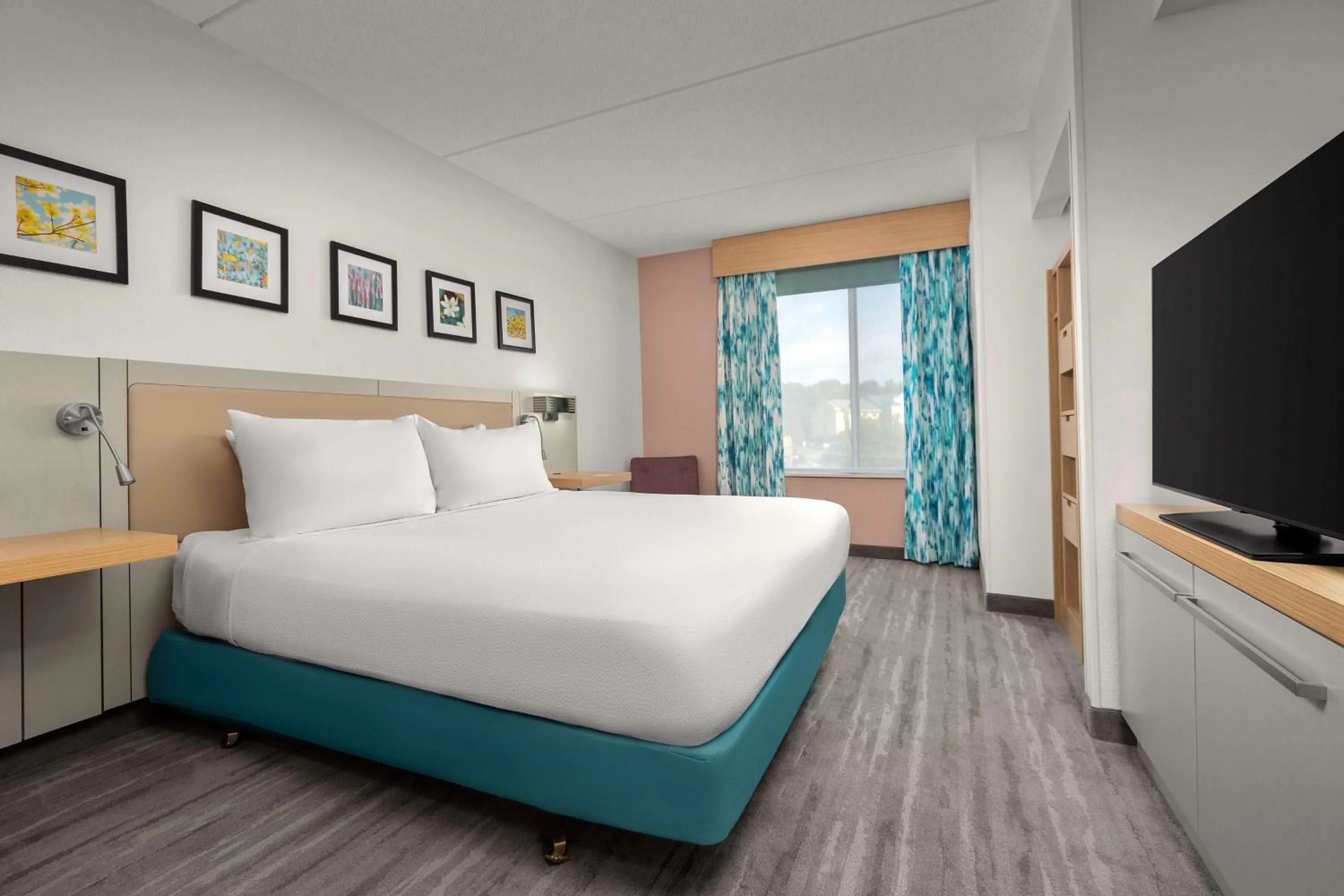 Bed in Hilton Garden Inn Greensboro