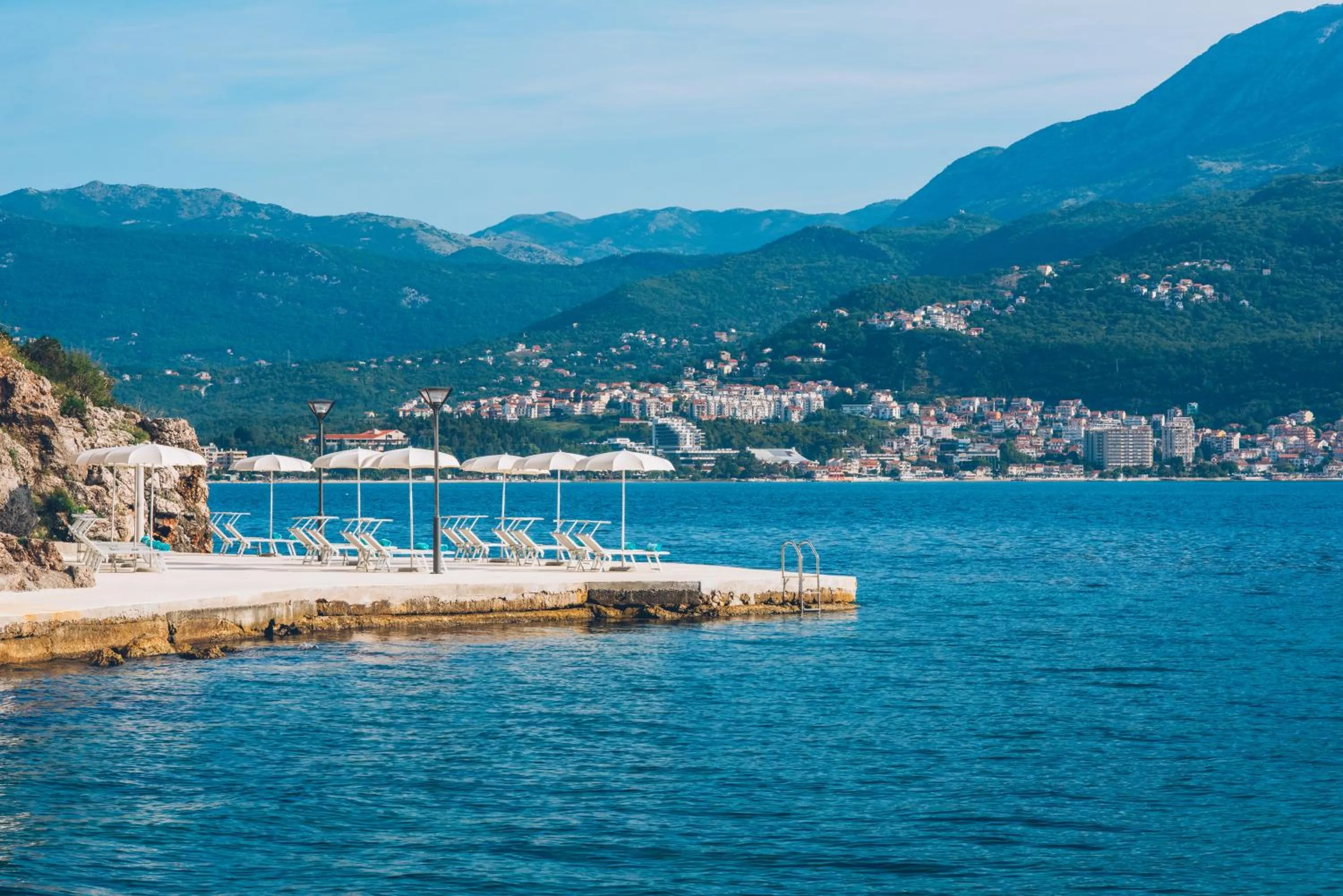Beach in Iberostar Waves Herceg Novi All Inclusive
