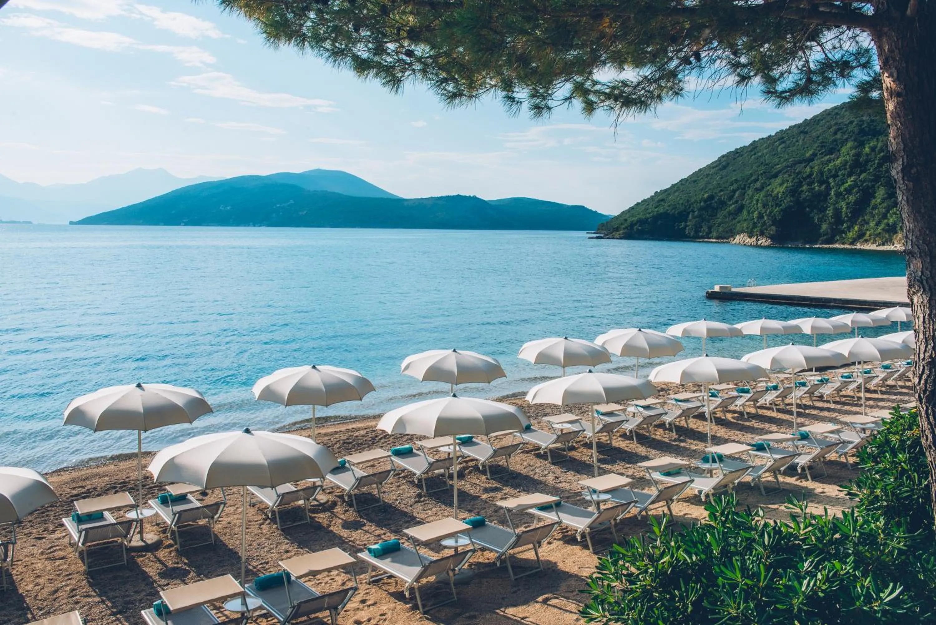 Beach in Iberostar Waves Herceg Novi All Inclusive