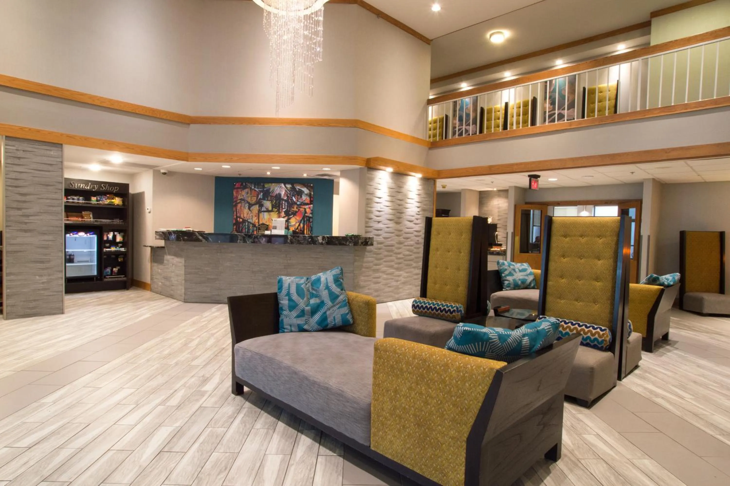 Lobby or reception in Greenstay Hotel & Suites Central