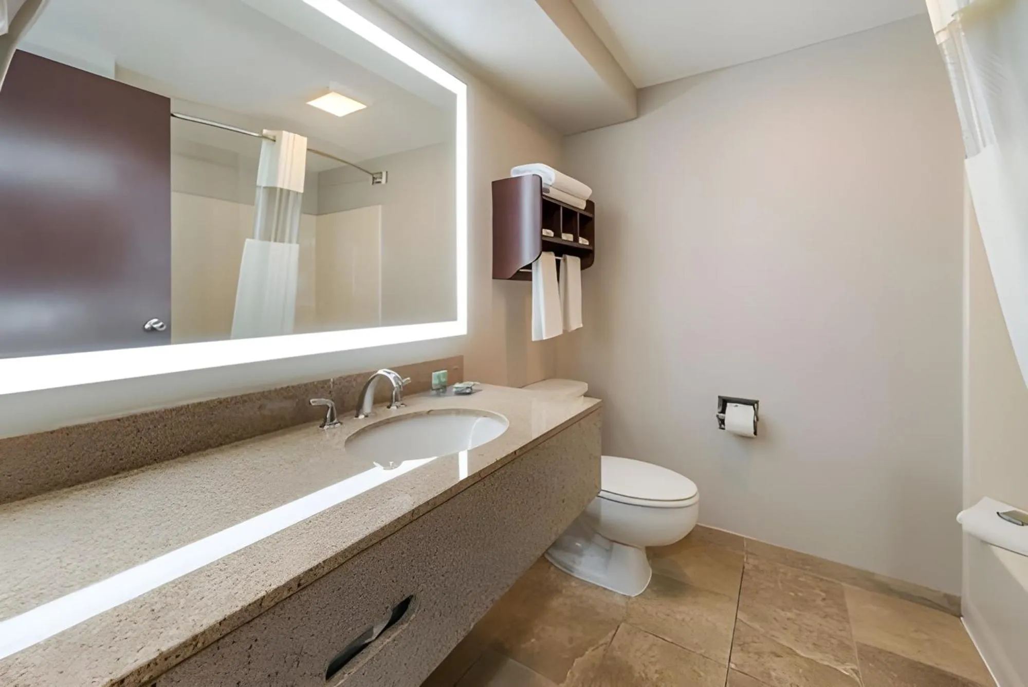 Bathroom in Best Western Burlington Inn