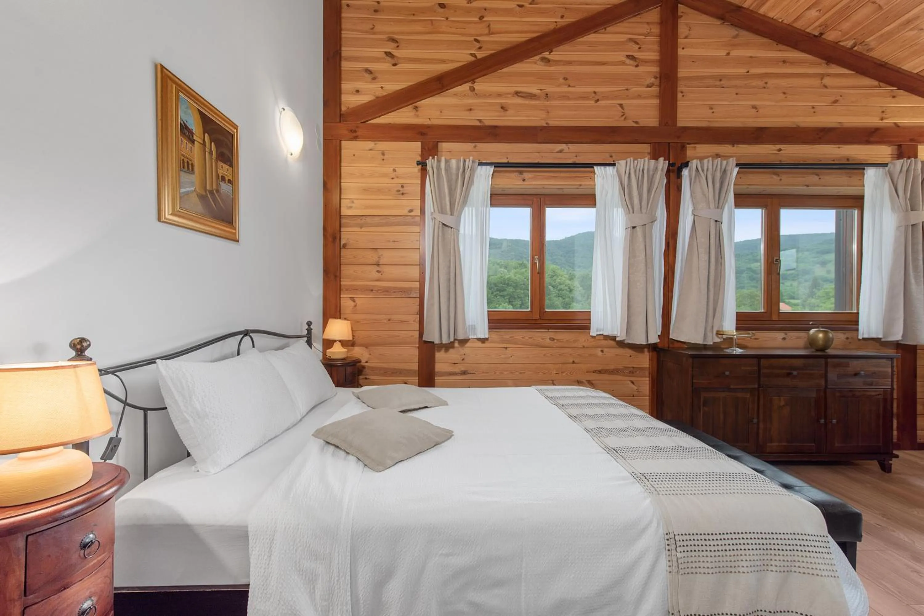 Bed in B&B Plitvice Lakes Villa Irene