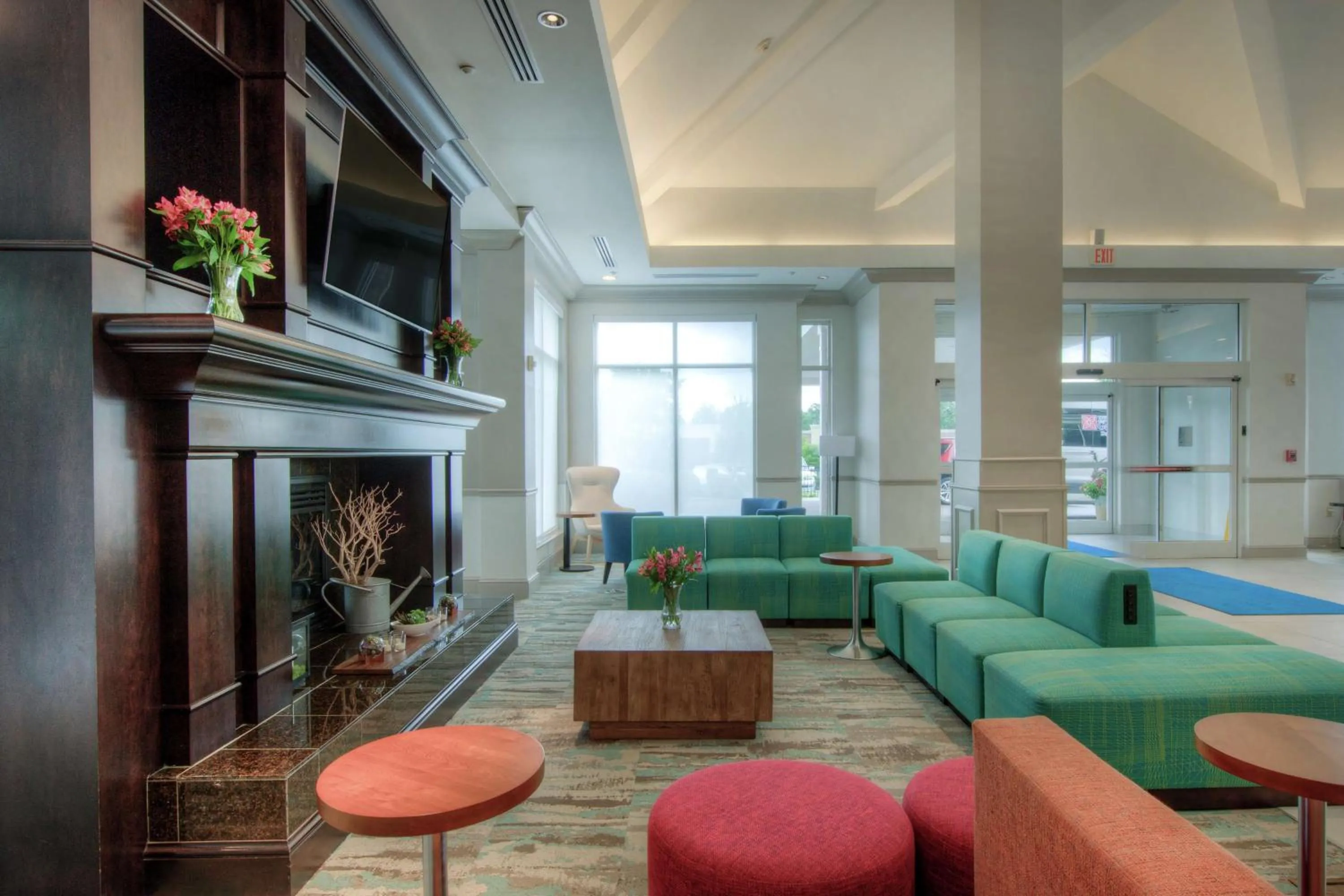 Lobby or reception in Hilton Garden Inn Durham Southpoint