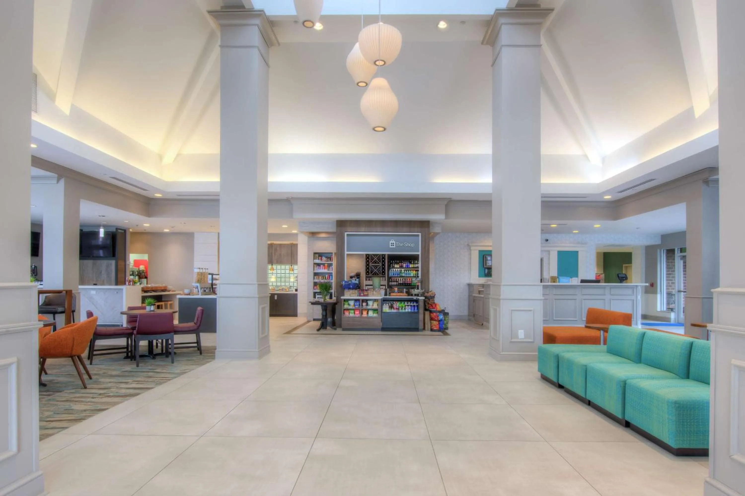 Lobby or reception in Hilton Garden Inn Durham Southpoint