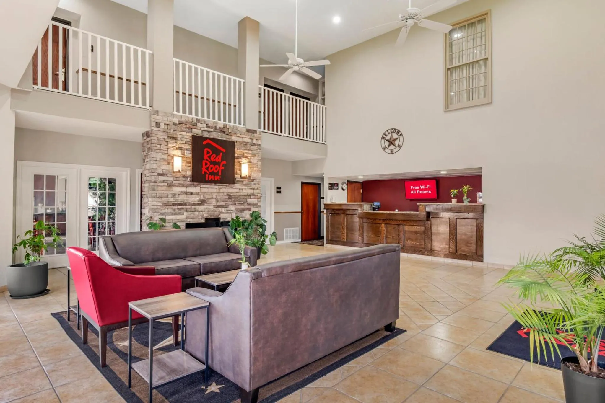 Lobby or reception in Red Roof Inn Dumas