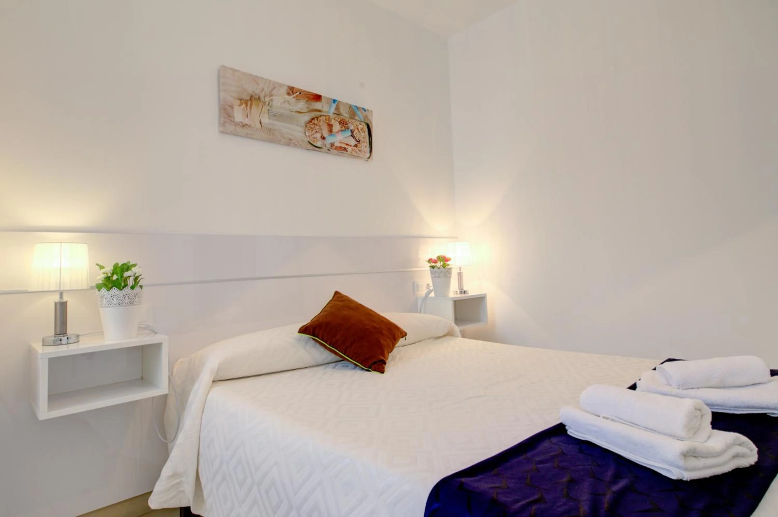 Bed in Apartamento Las Palmeras