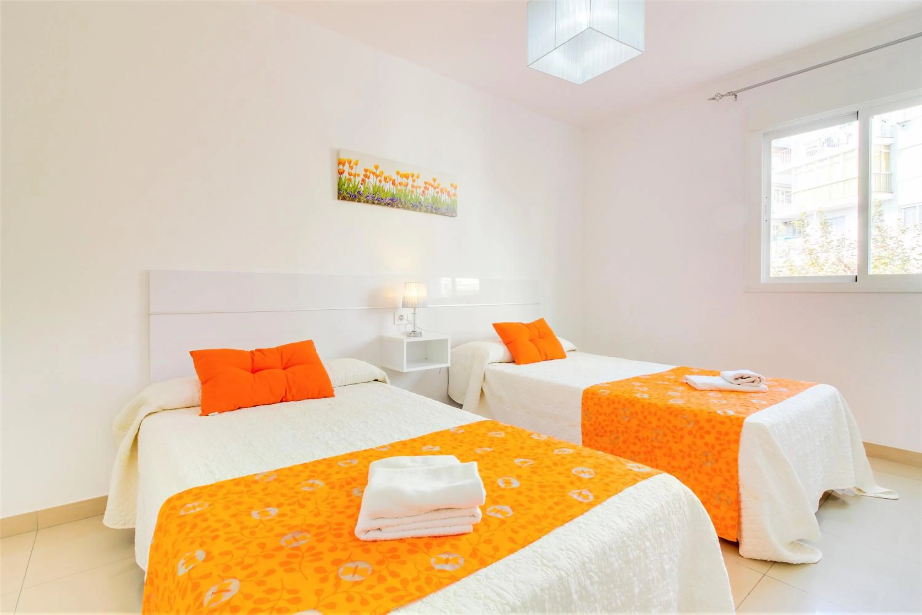 Bed in Apartamento Las Palmeras