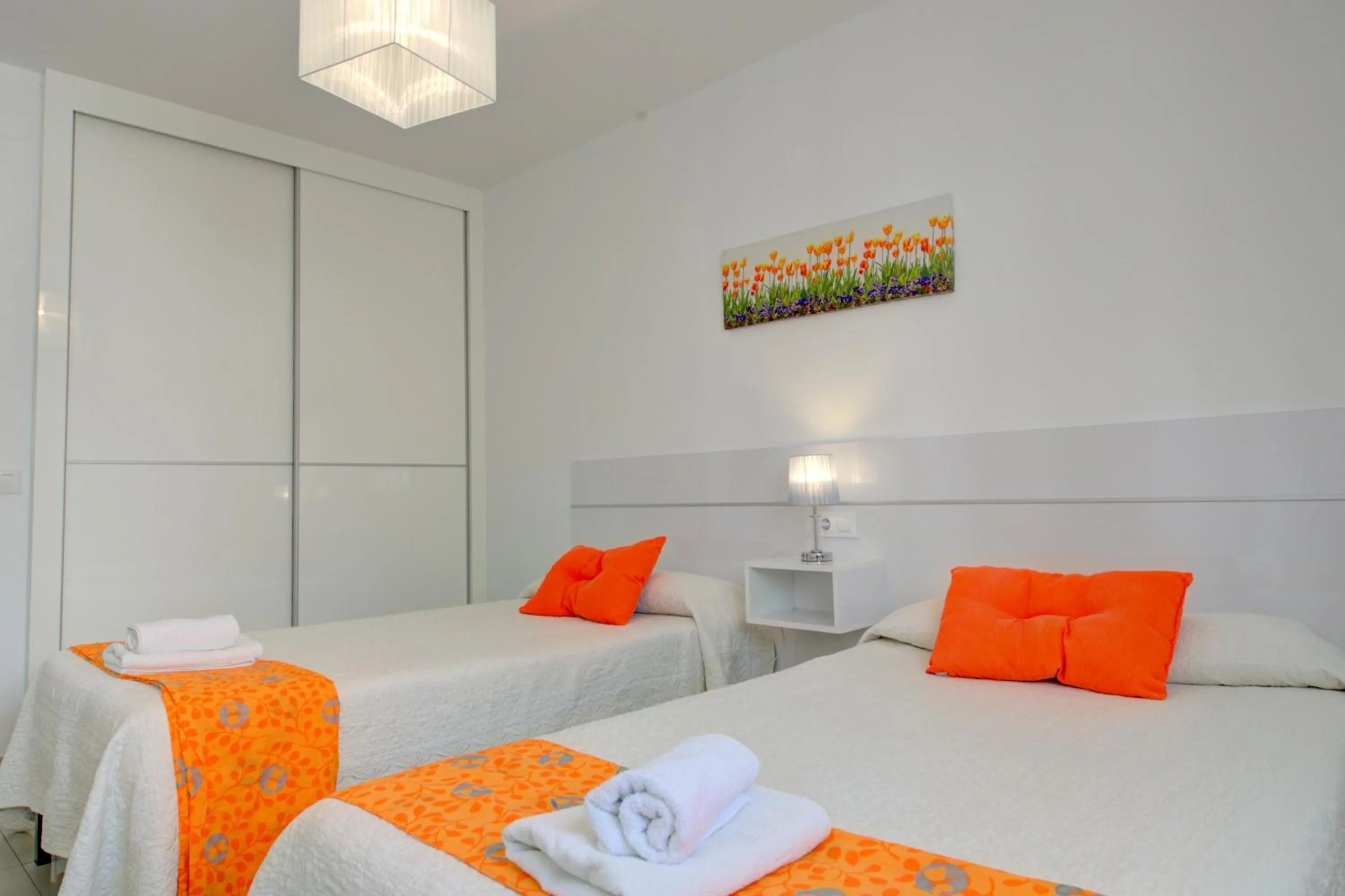 Bed in Apartamento Las Palmeras