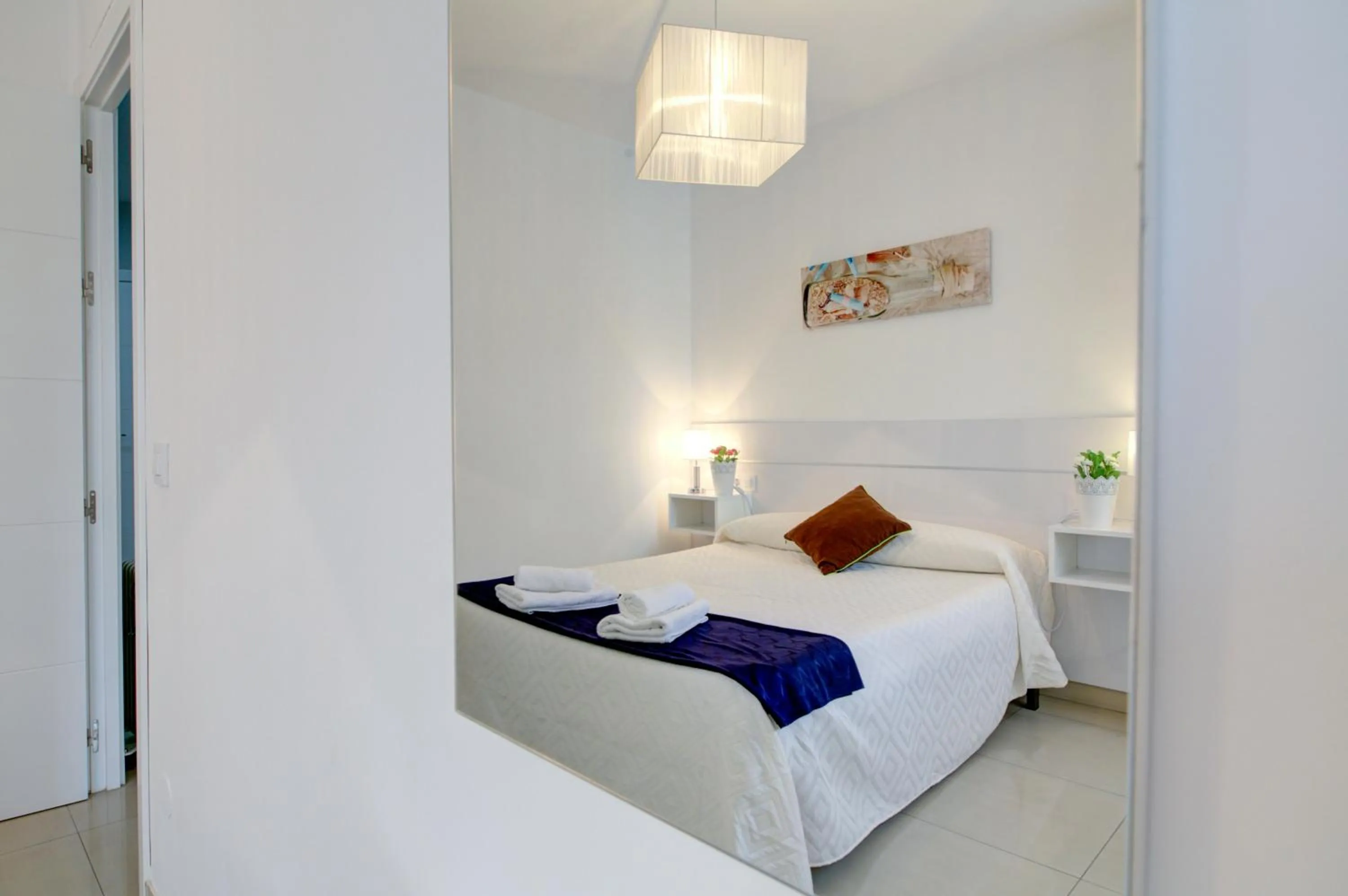 Bed in Apartamento Las Palmeras
