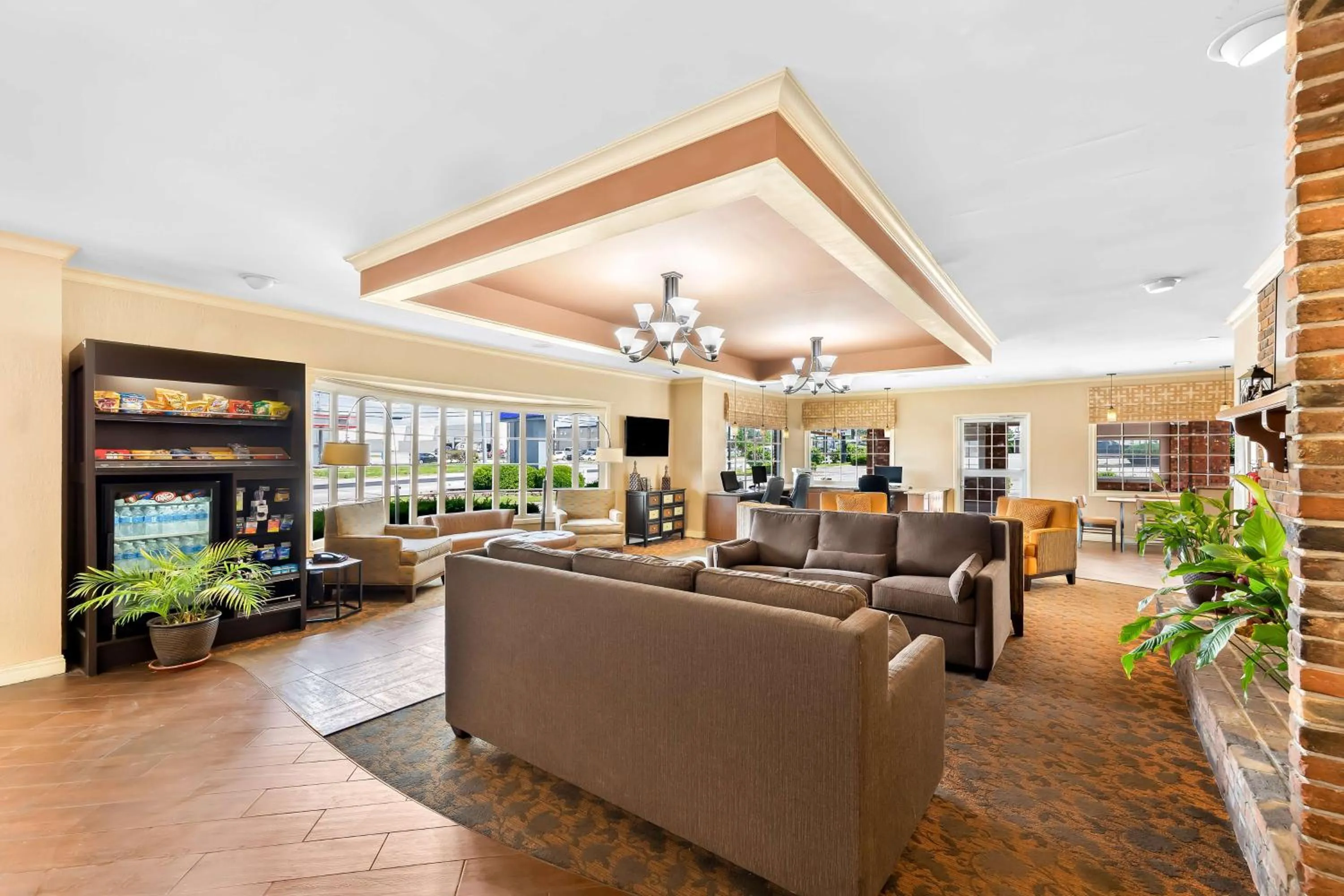 Lobby or reception in Best Western Coach House