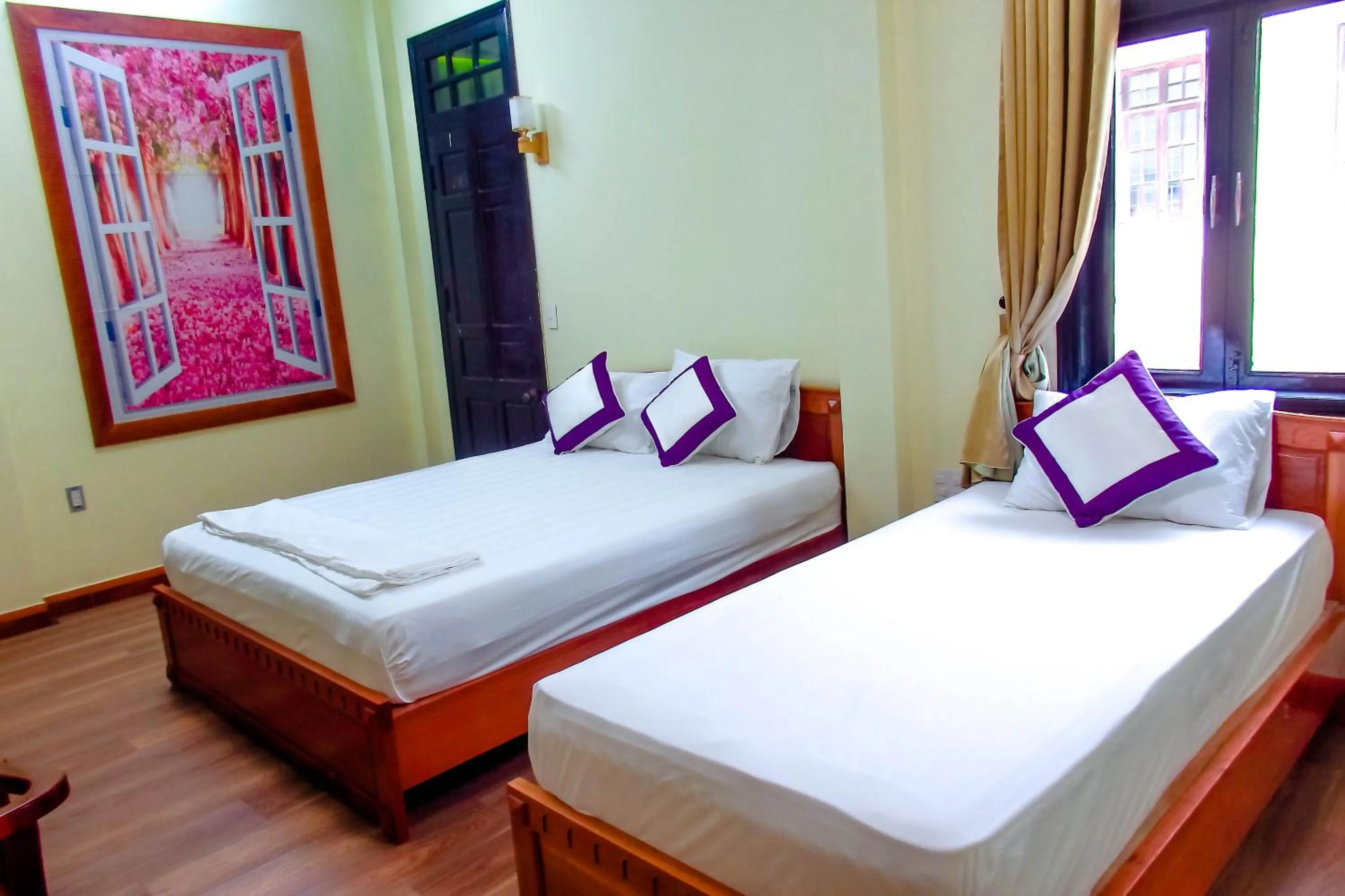 Bed in Anh Family Homestay