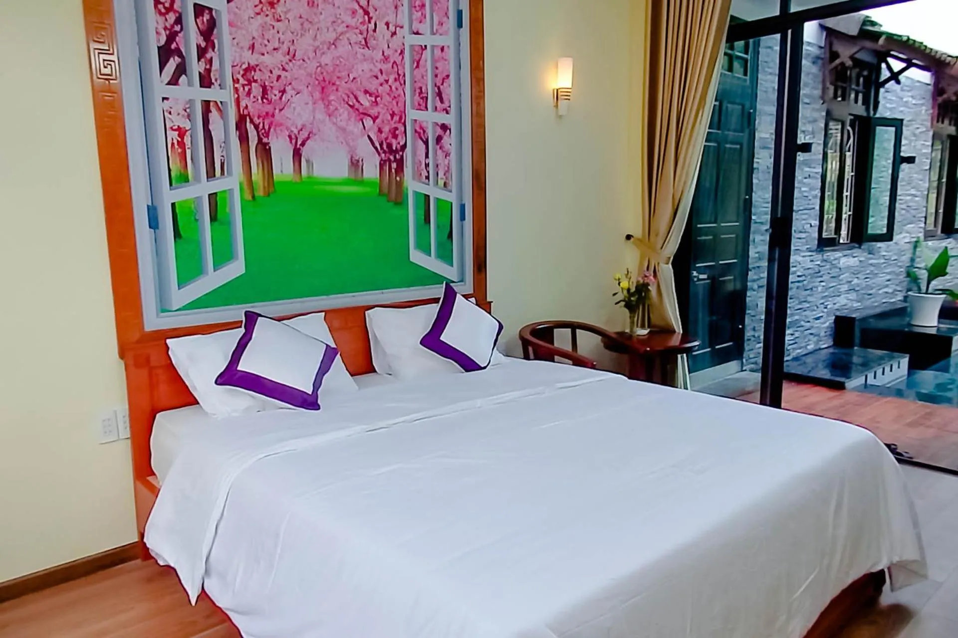 Bed in Anh Family Homestay