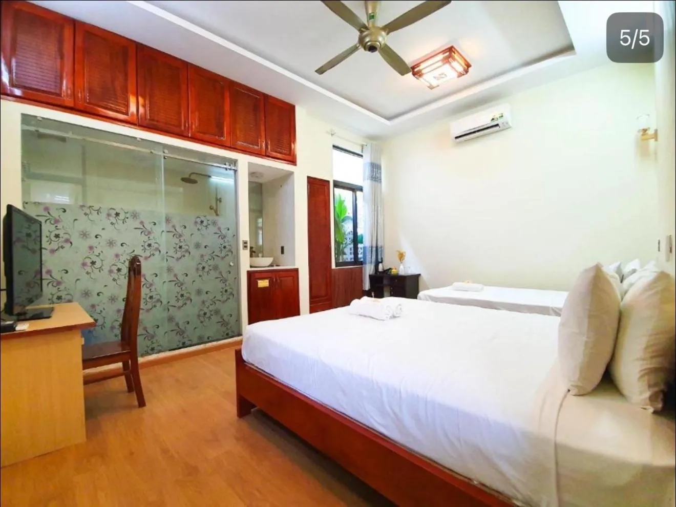 Bed in Anh Family Homestay