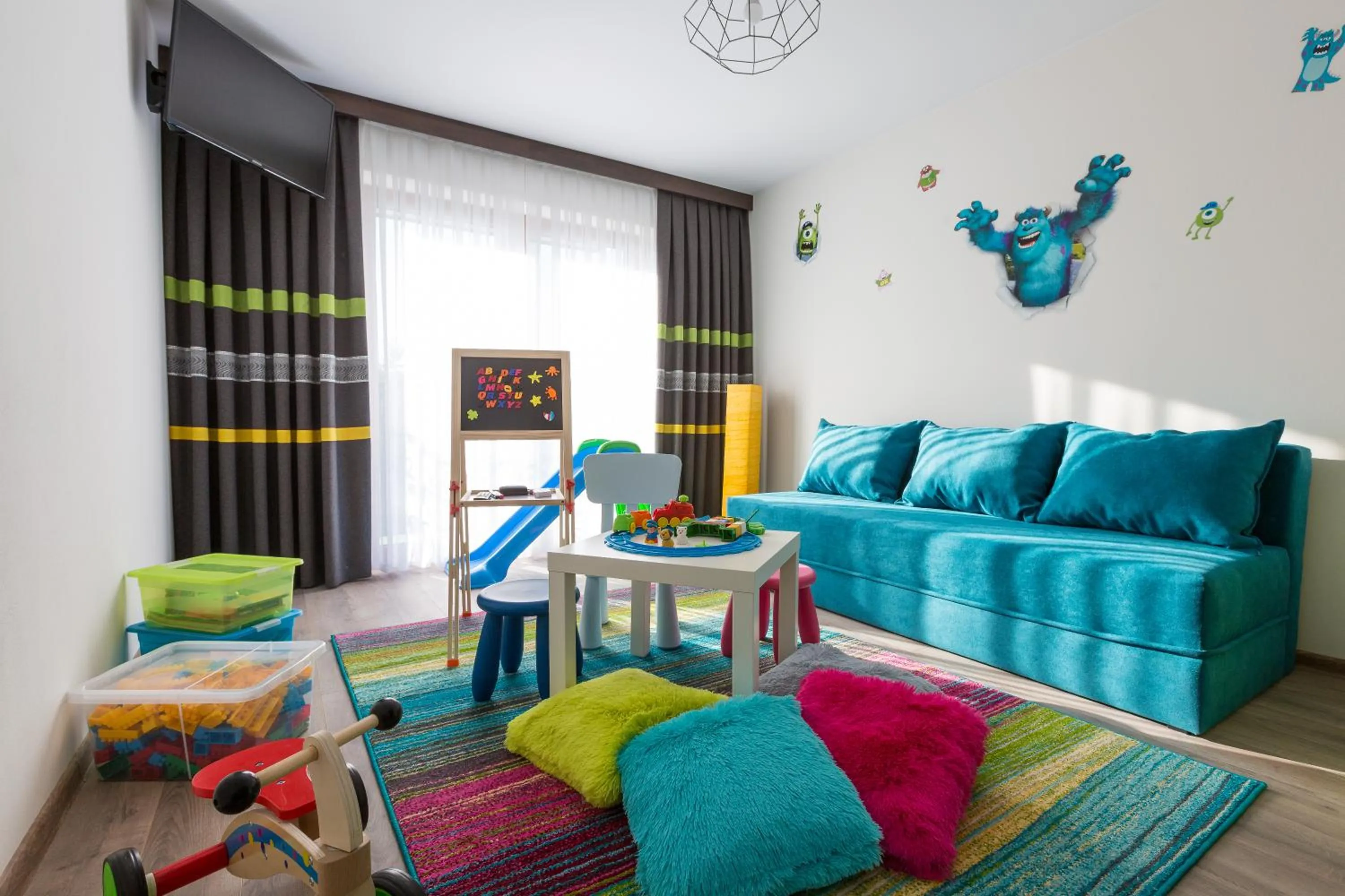 Seating area in Willa Stachoń