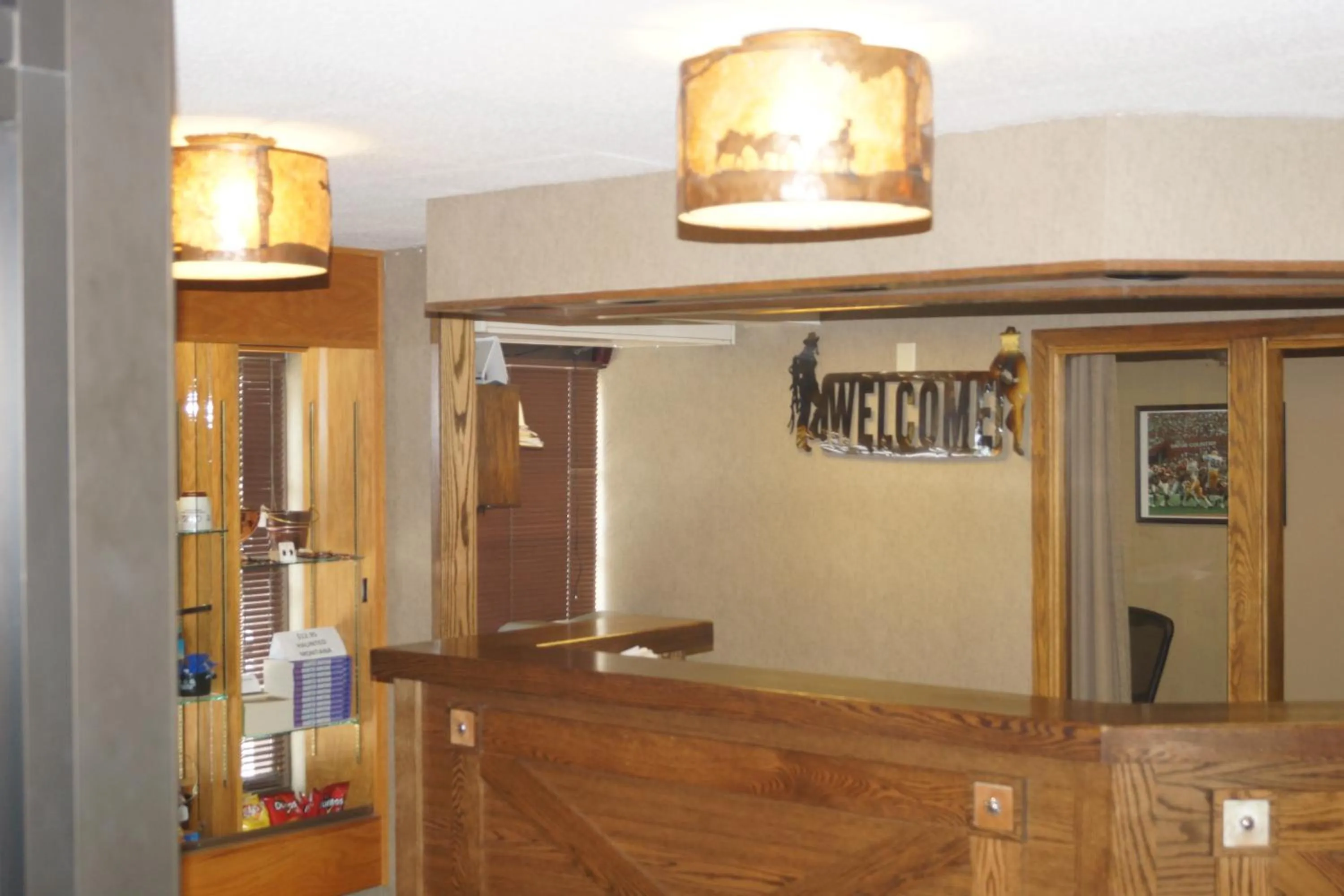 Lobby or reception in Dude Rancher Lodge