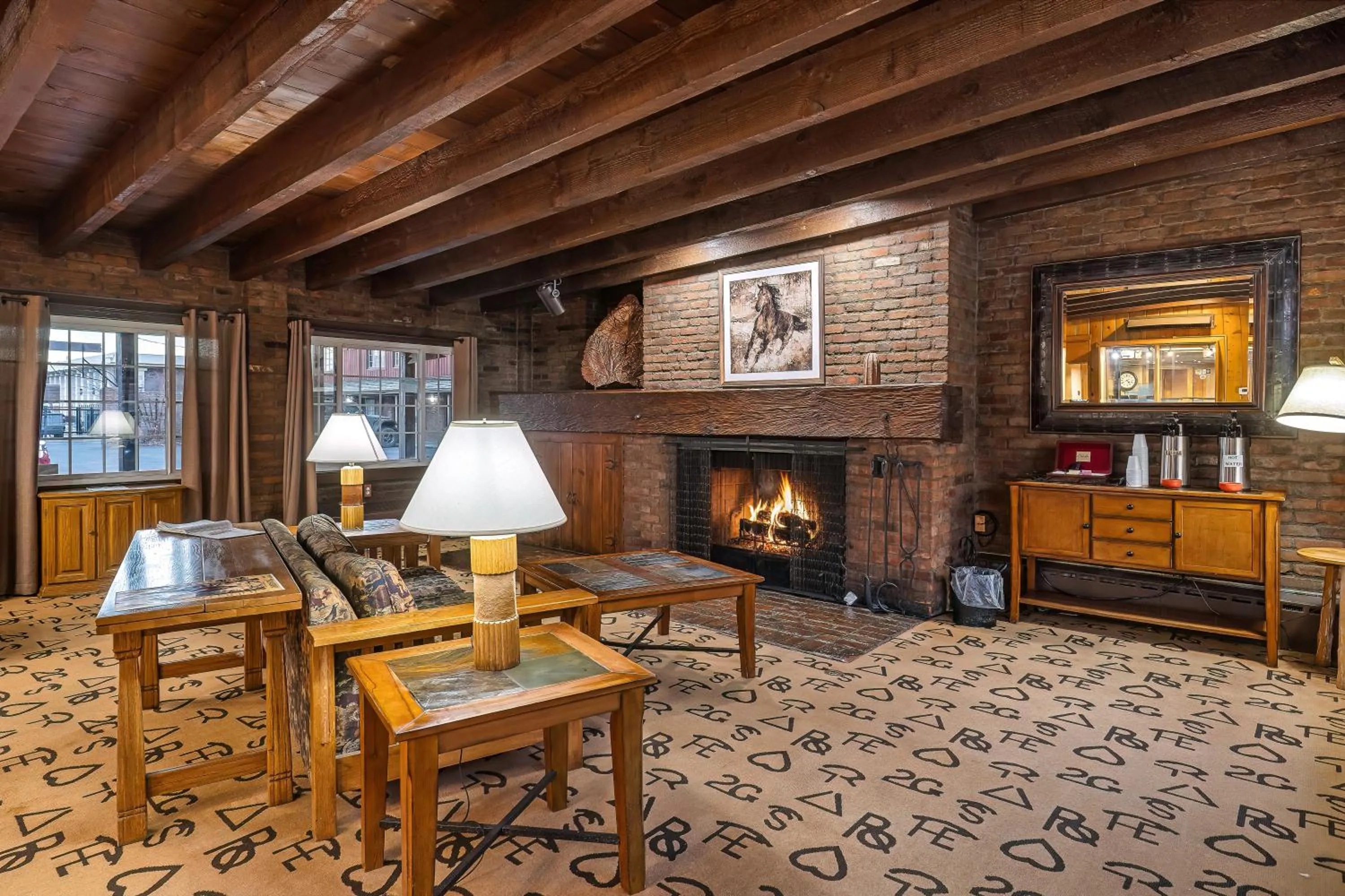 Property building in Dude Rancher Lodge