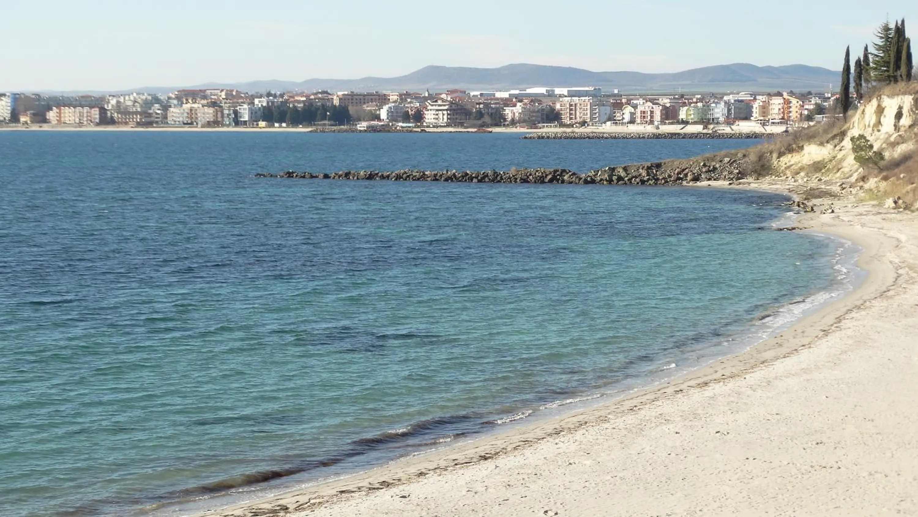 Beach in Akrotiria Beach Apart Complex
