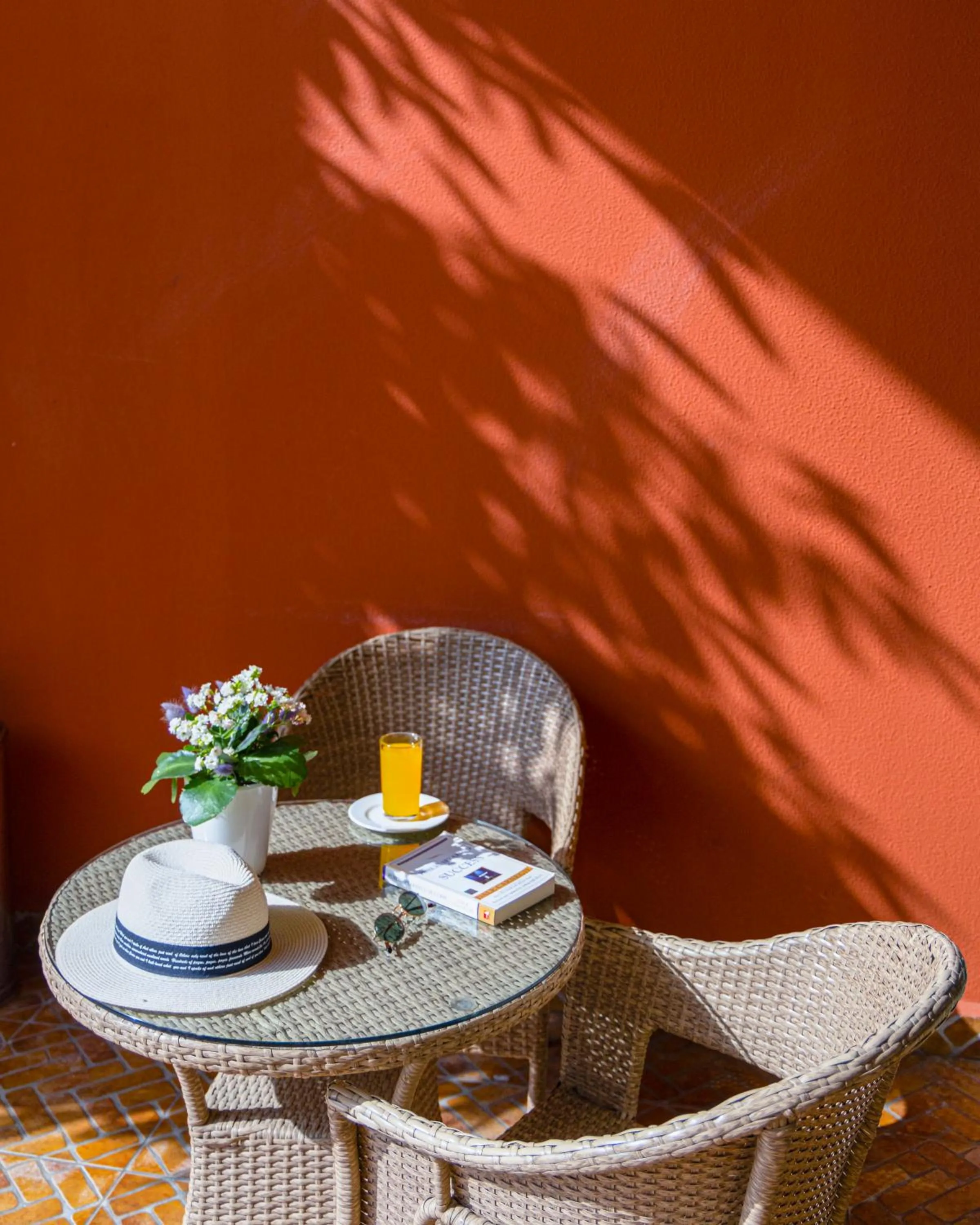 Patio in Byblos Comfort Hotel