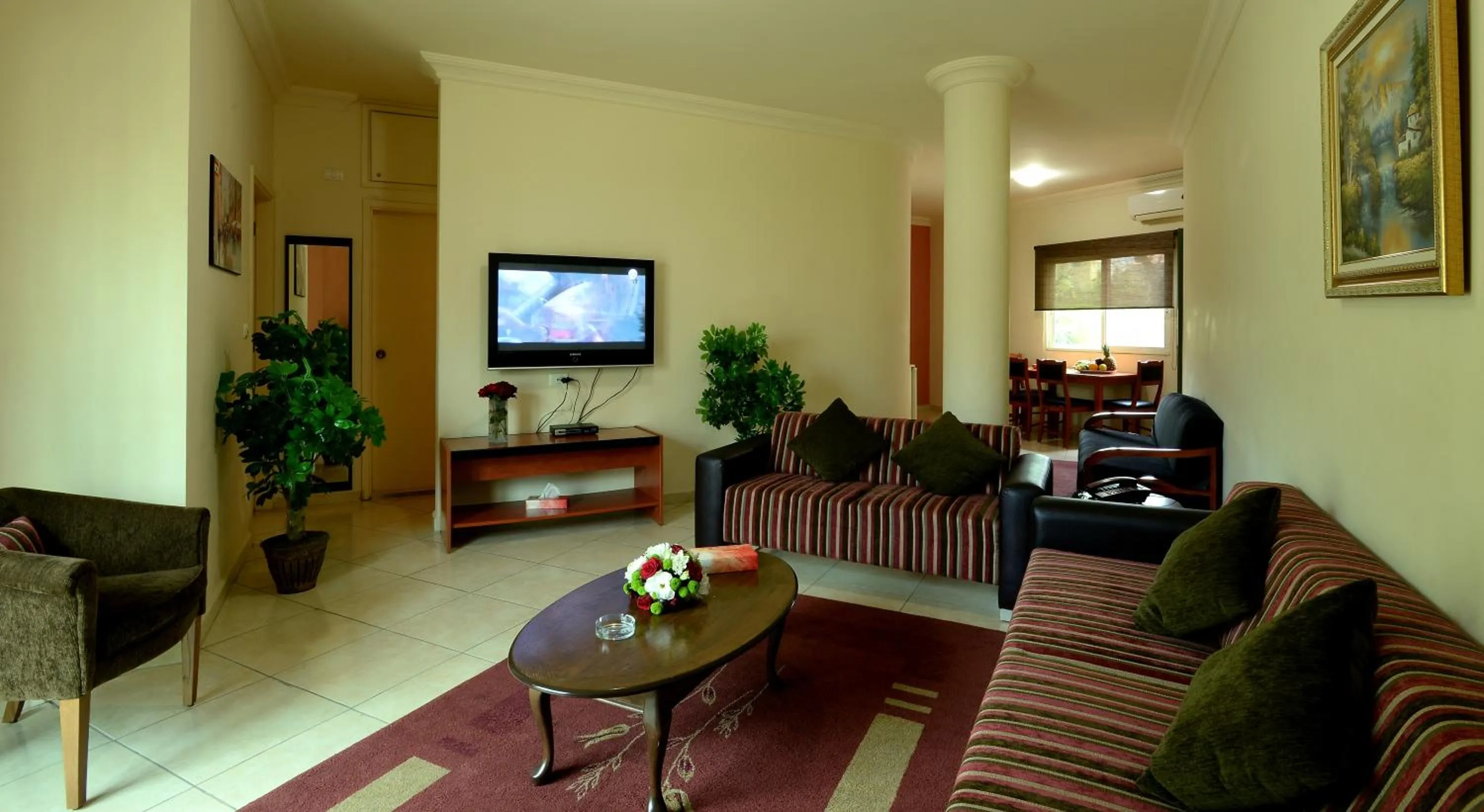 Living room in Byblos Comfort Hotel
