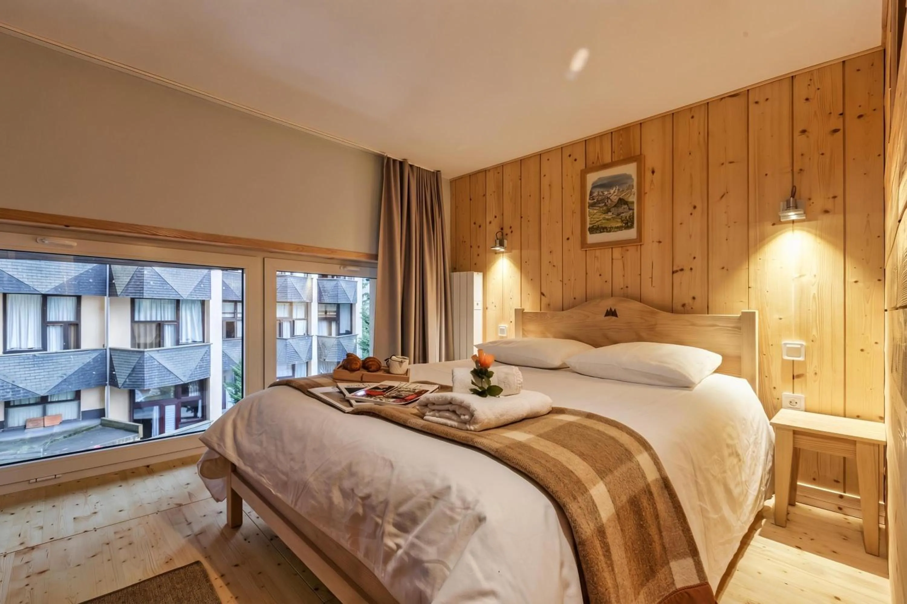 Bedroom, Bed in Résidence Grand Roc - Campanules 122 - Happy Rentals