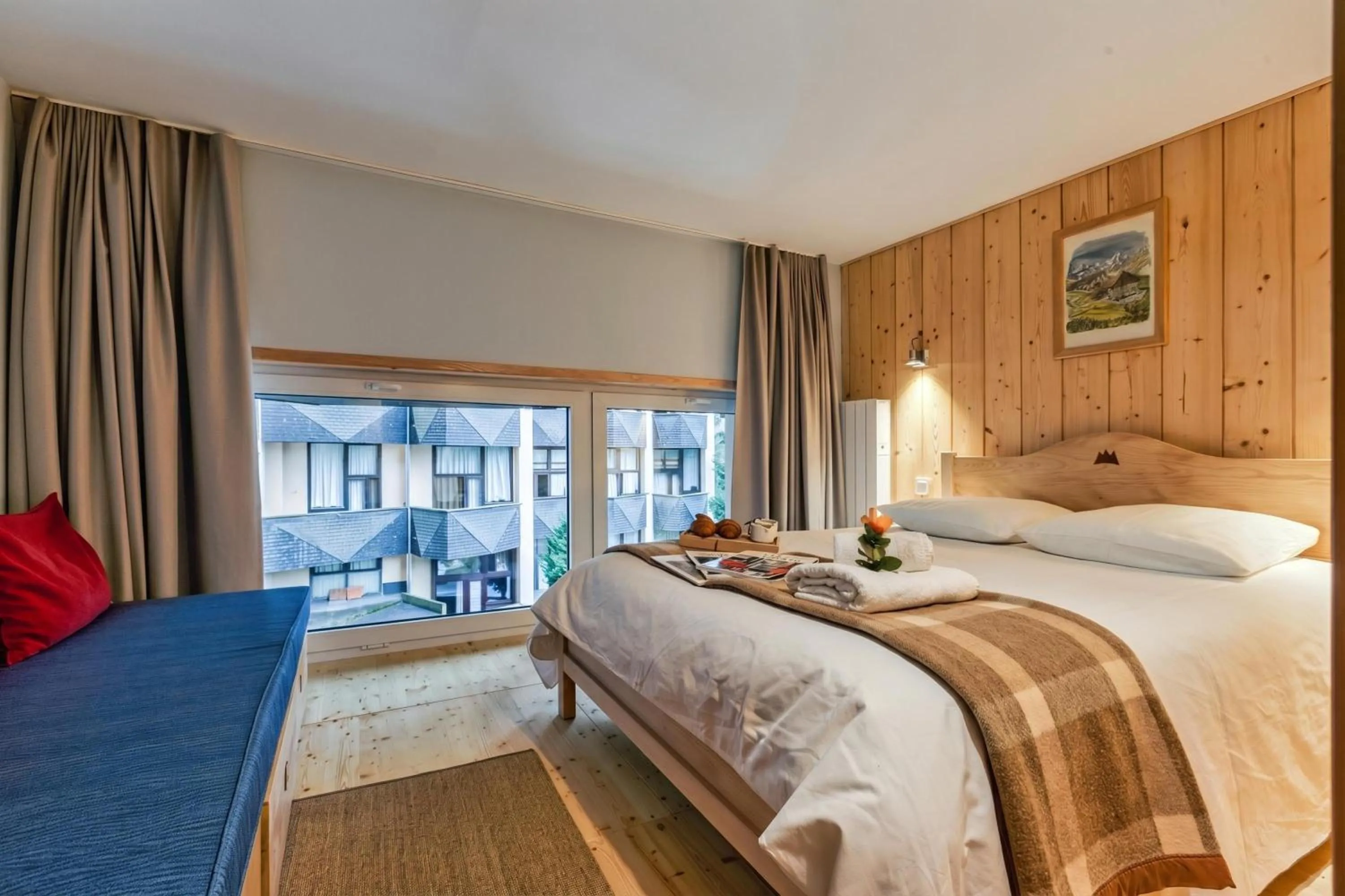 Bedroom, Bed in Résidence Grand Roc - Campanules 122 - Happy Rentals