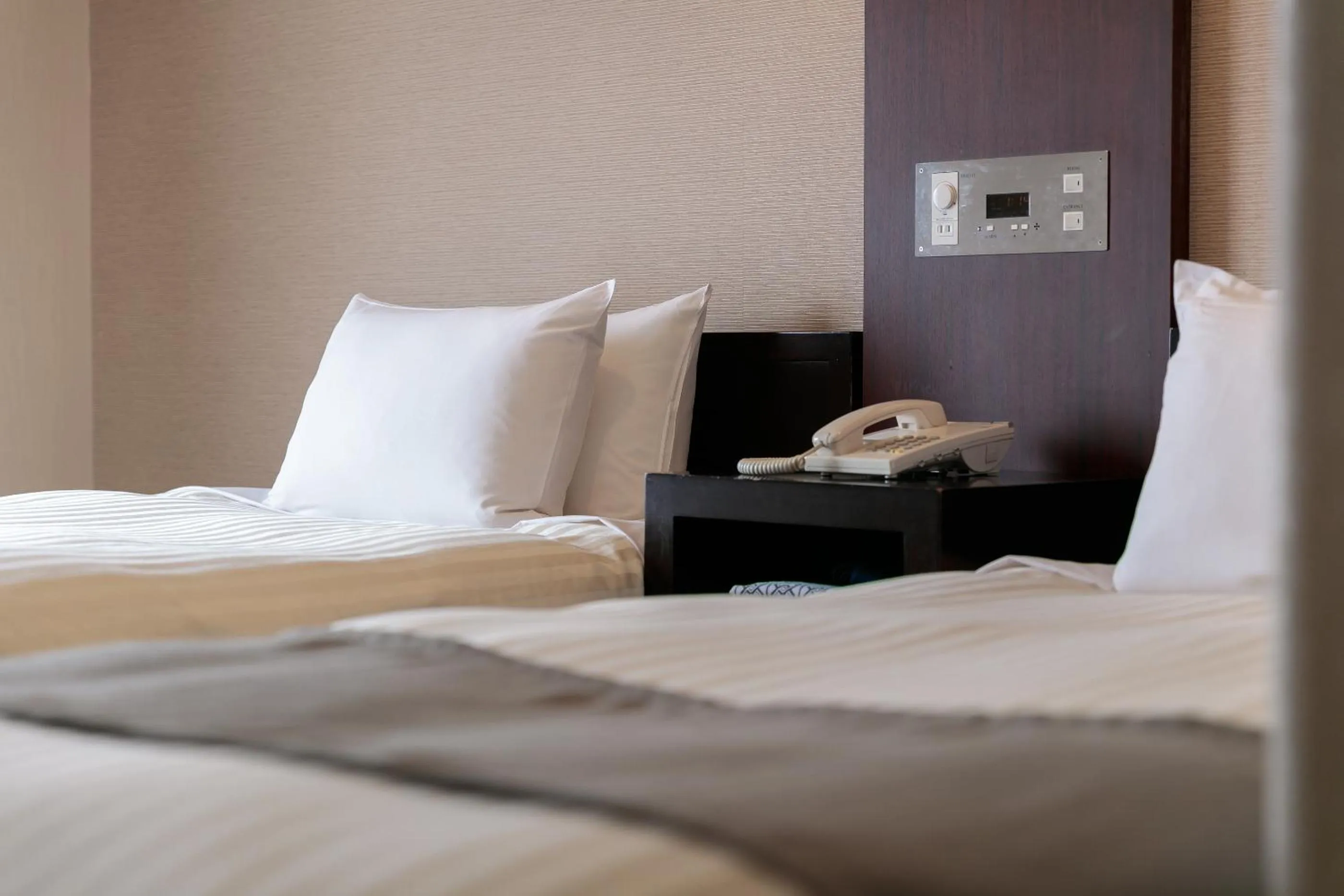 Bed in Nara Royal Hotel