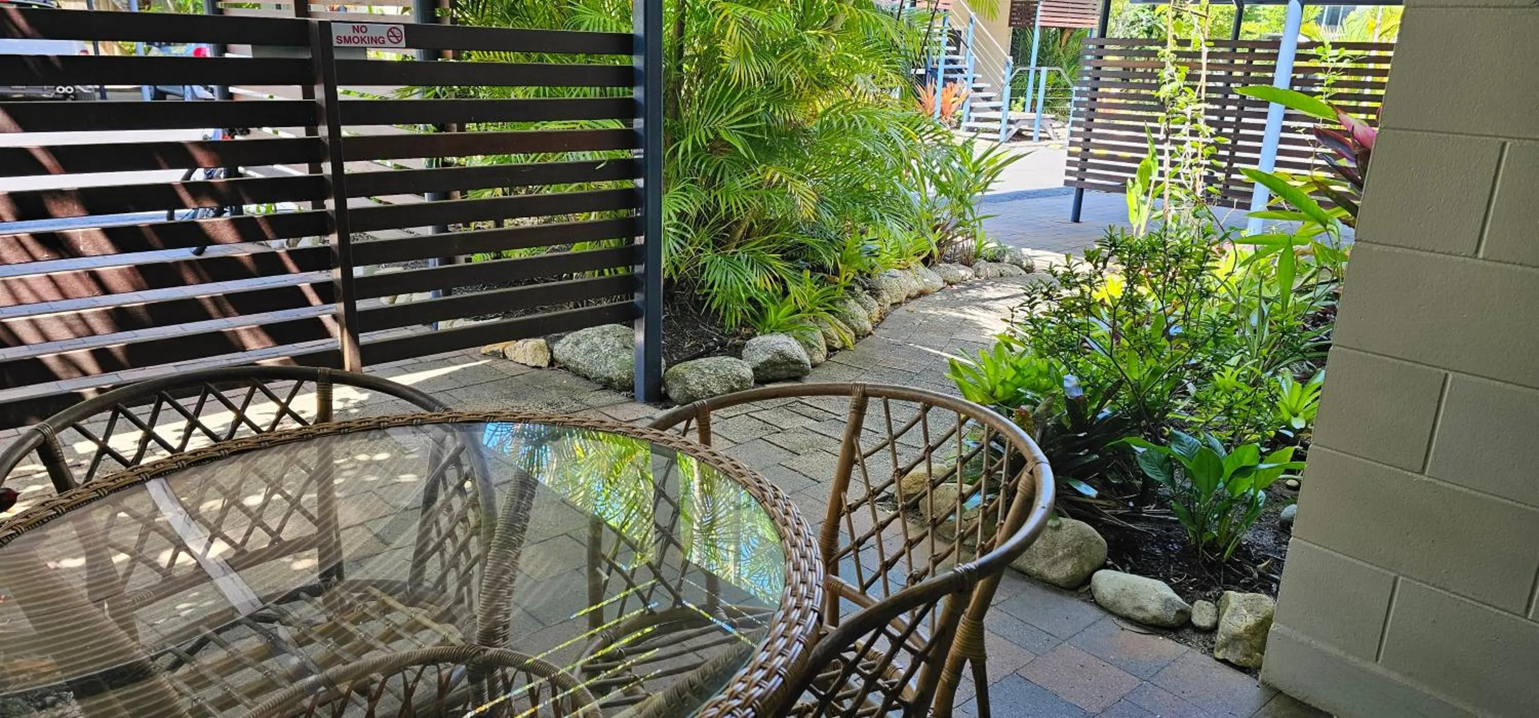 Patio in Mango Tree Holiday Apartments