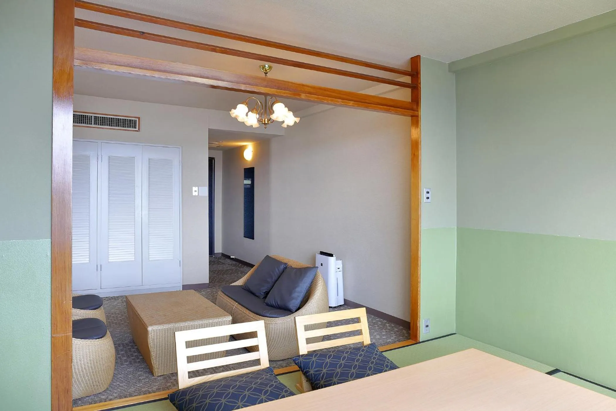 Photo of the whole room, Bed in Ooedo Onsen Monogatari Beppu Seifu