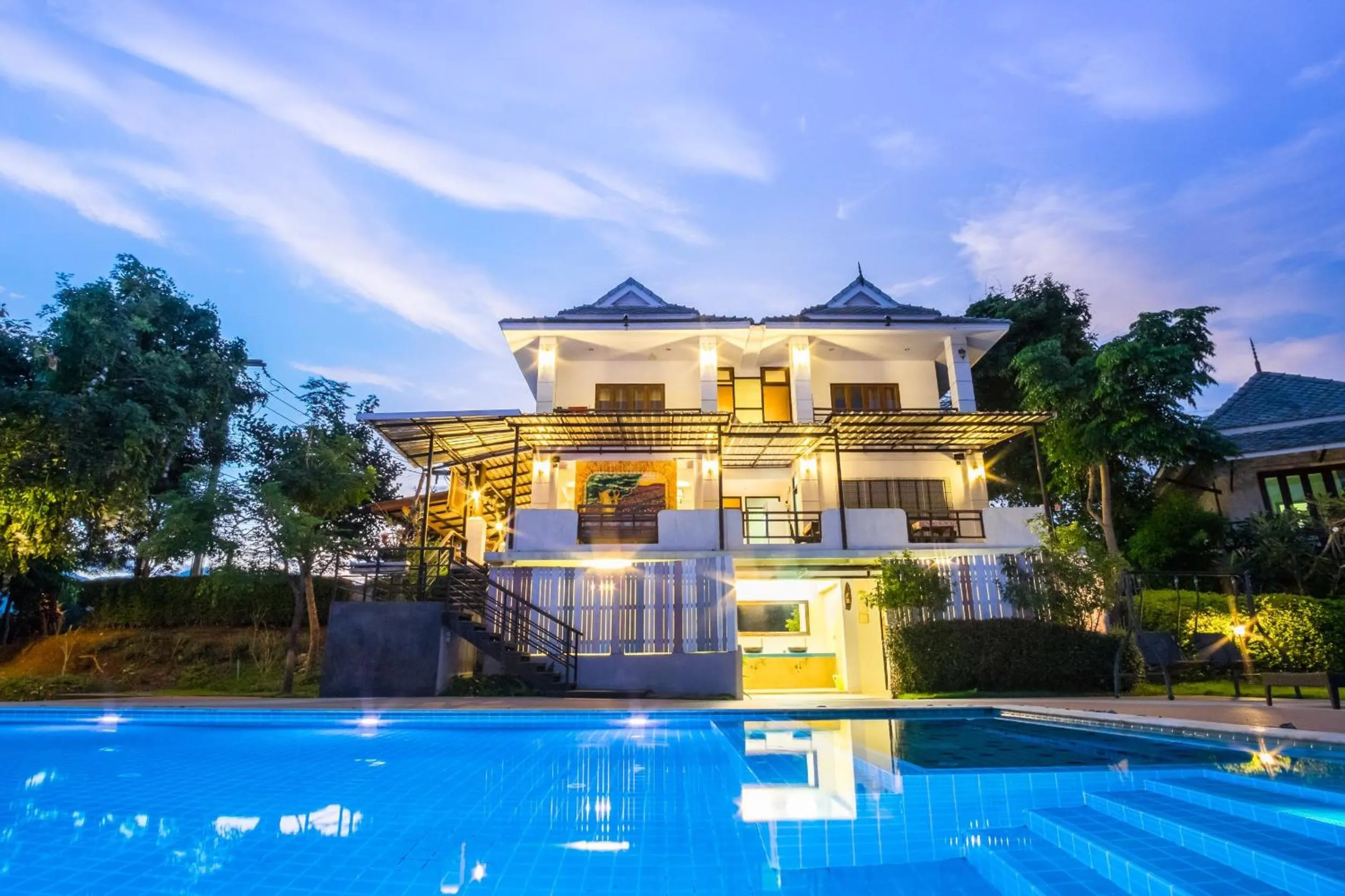 Time of day in Pai Vieng Fah Resort