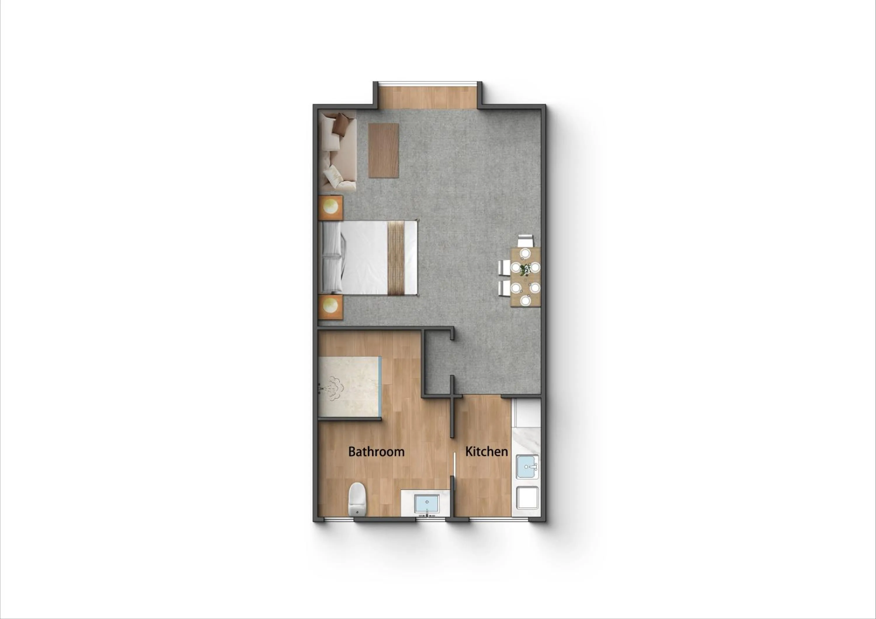 Floor plan in Ashleigh Court Motel