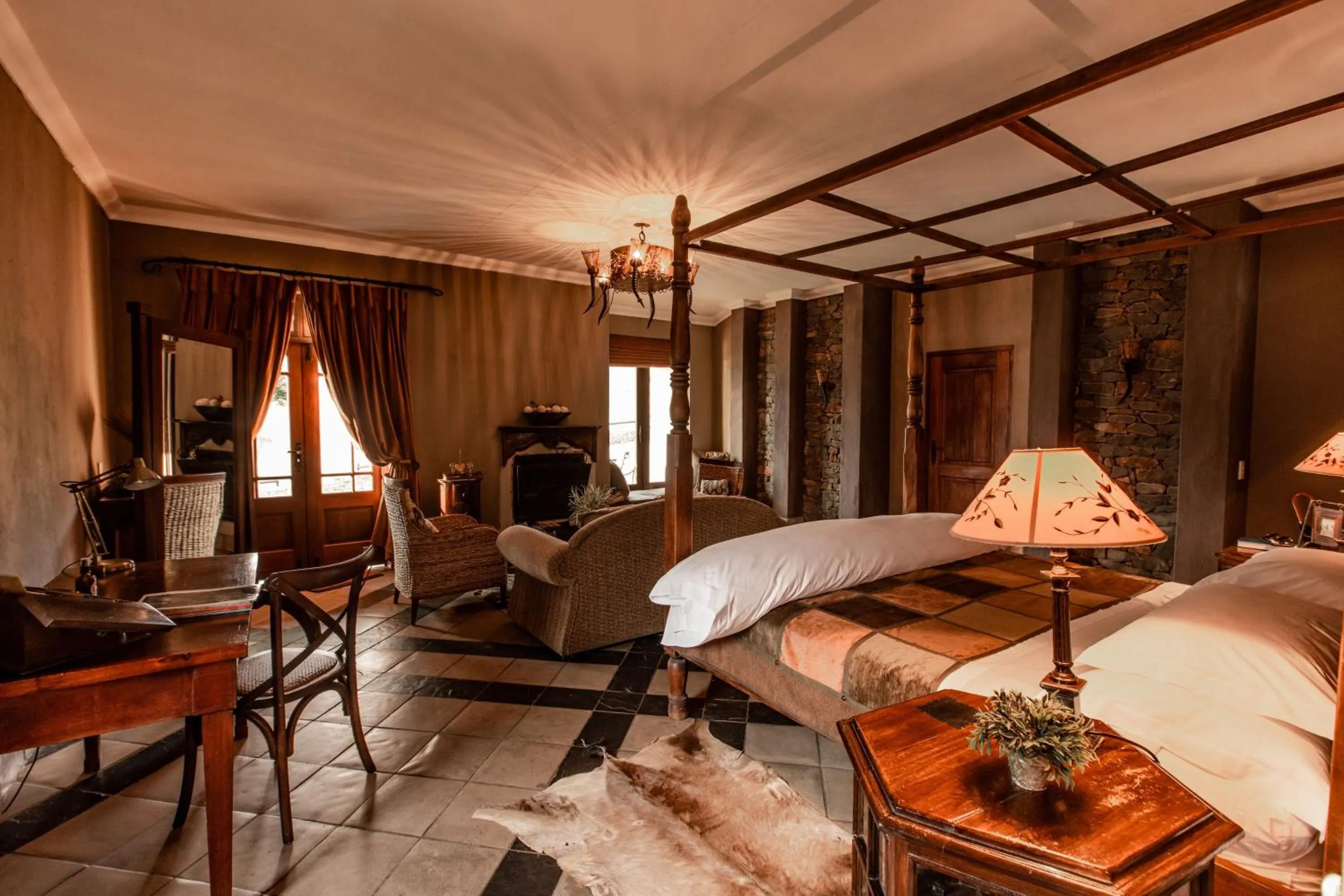 Bedroom in Dawsons Game Lodge